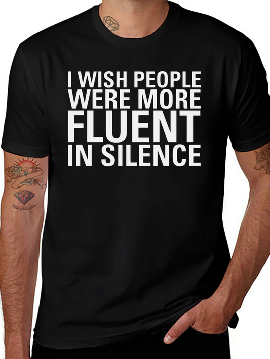 Fluent in Silence Graphic T-Shirt
