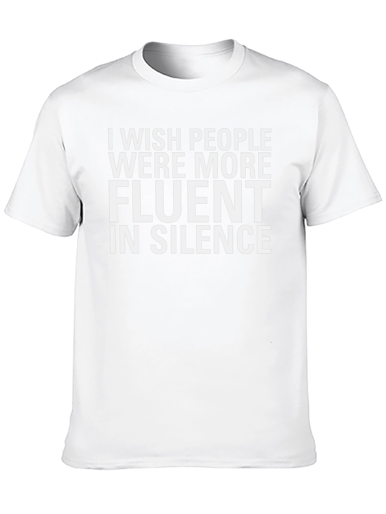 Fluent in Silence Graphic T-Shirt