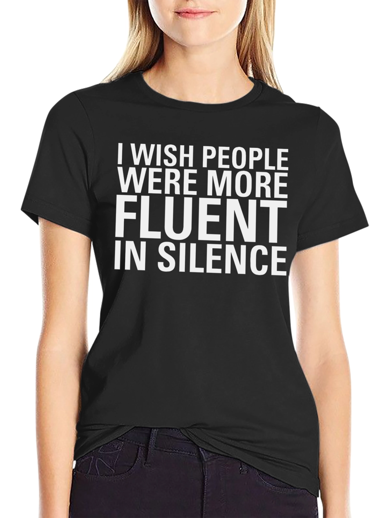 Fluent in Silence Graphic T-Shirt