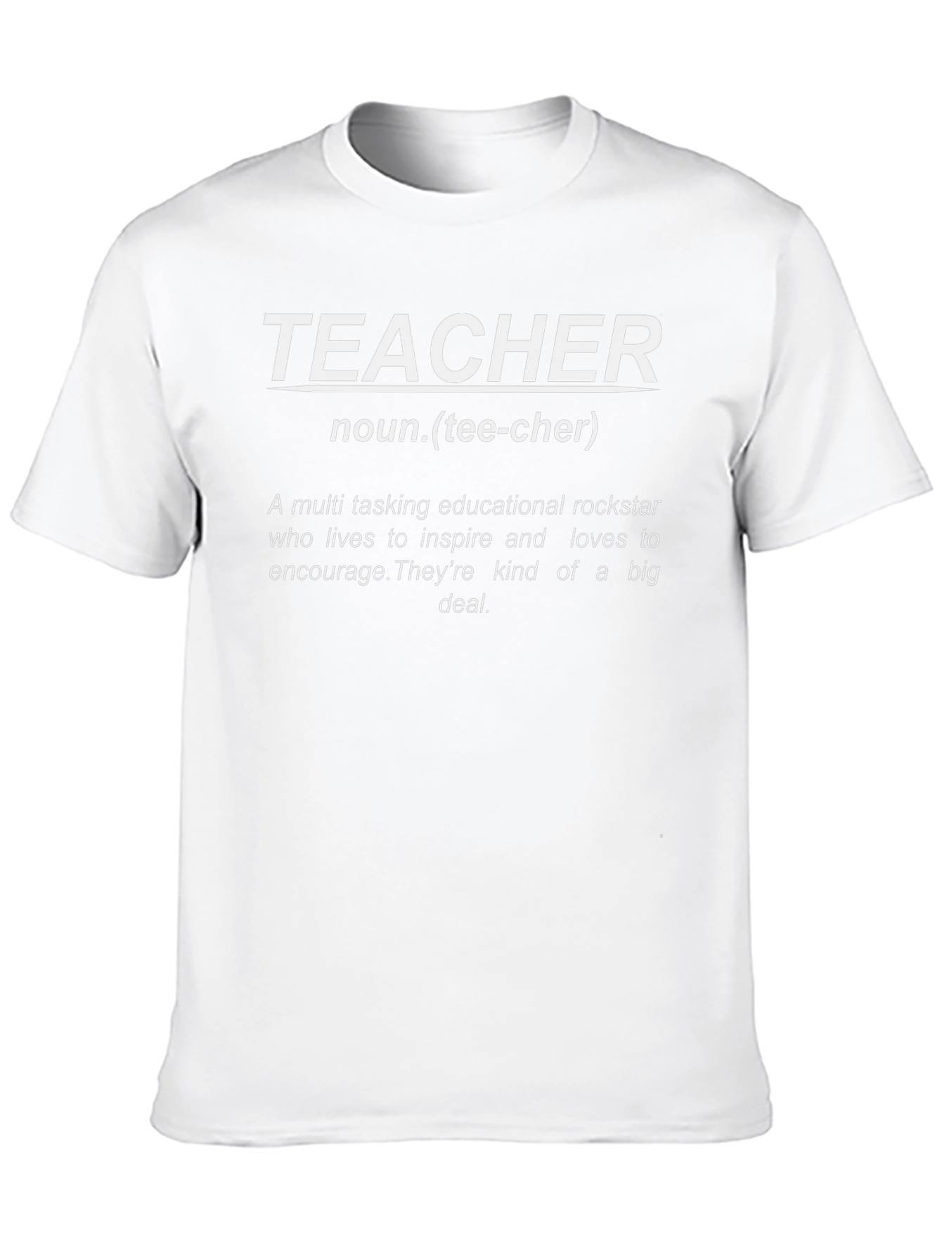 Teacher Definition Graphic T-Shirt