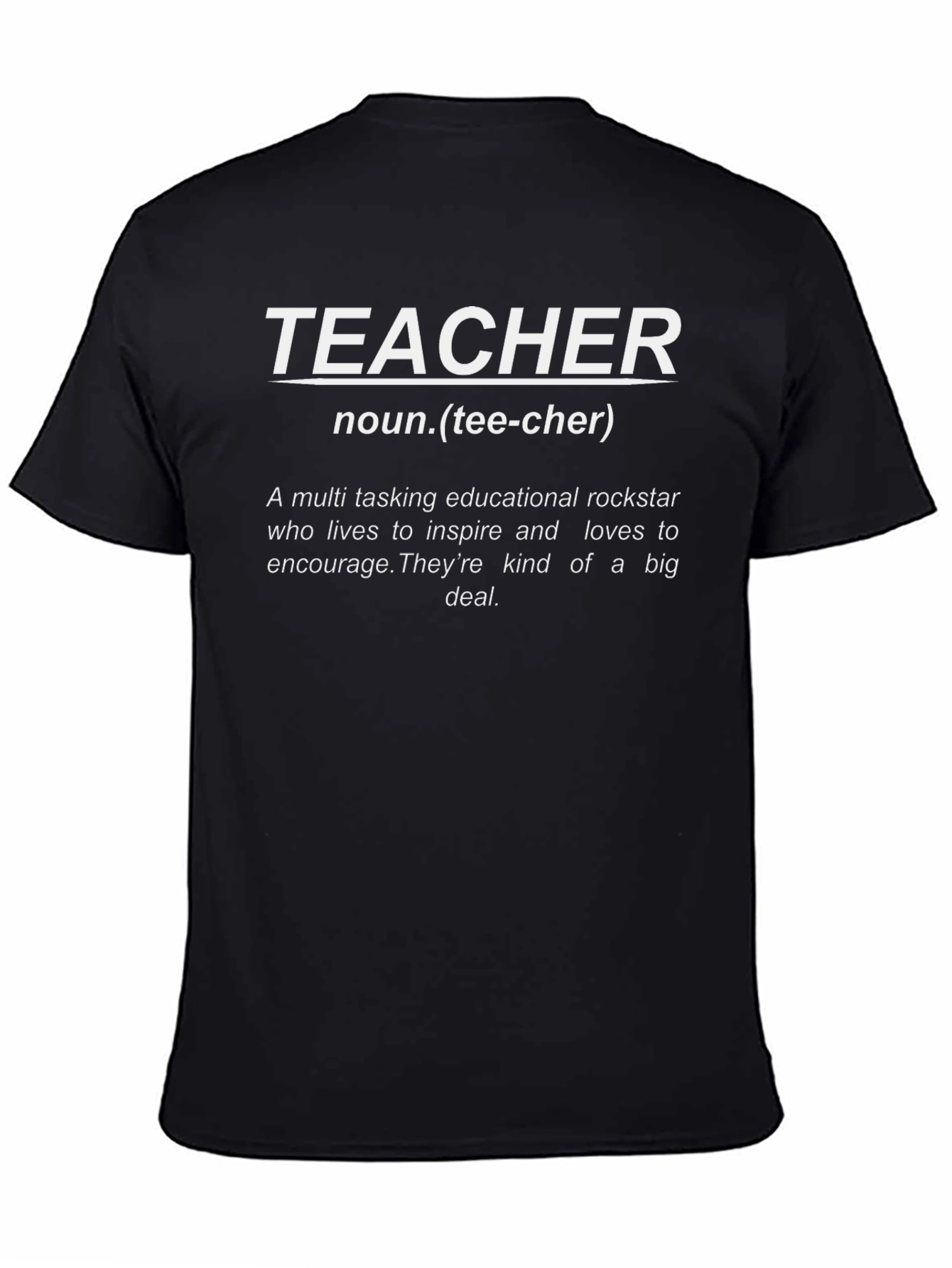 Teacher Definition Graphic T-Shirt