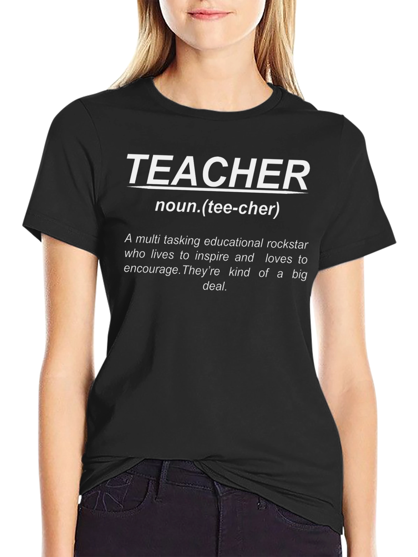 Teacher Definition Graphic T-Shirt