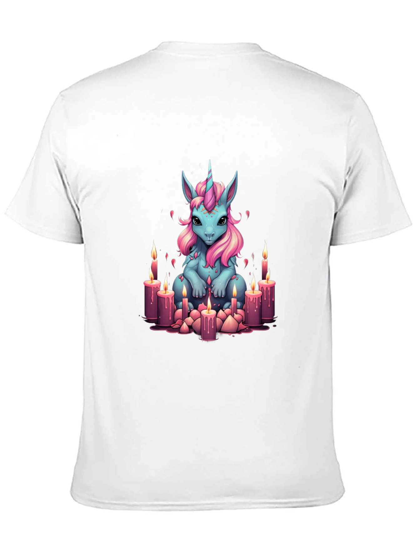 Mystical Unicorn Candlelight T-Shirt