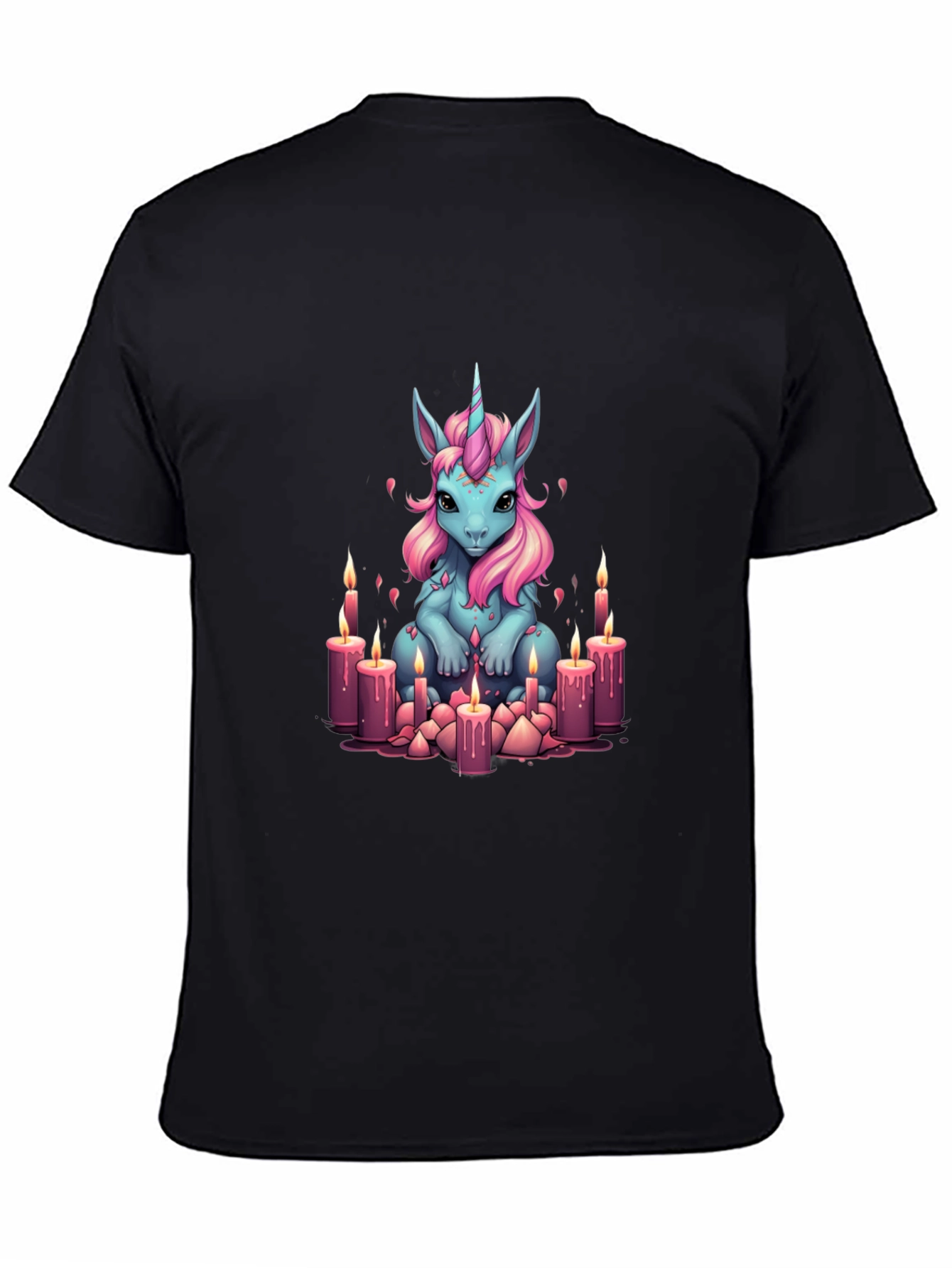 Mystical Unicorn Candlelight T-Shirt