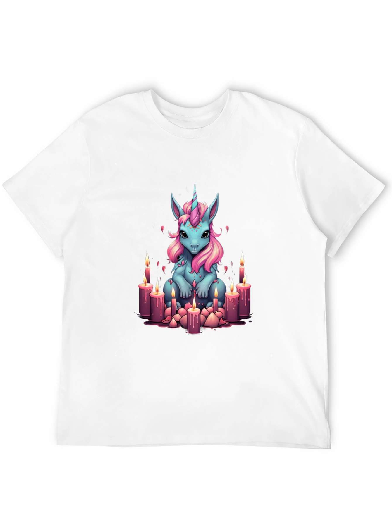 Mystical Unicorn Candlelight T-Shirt