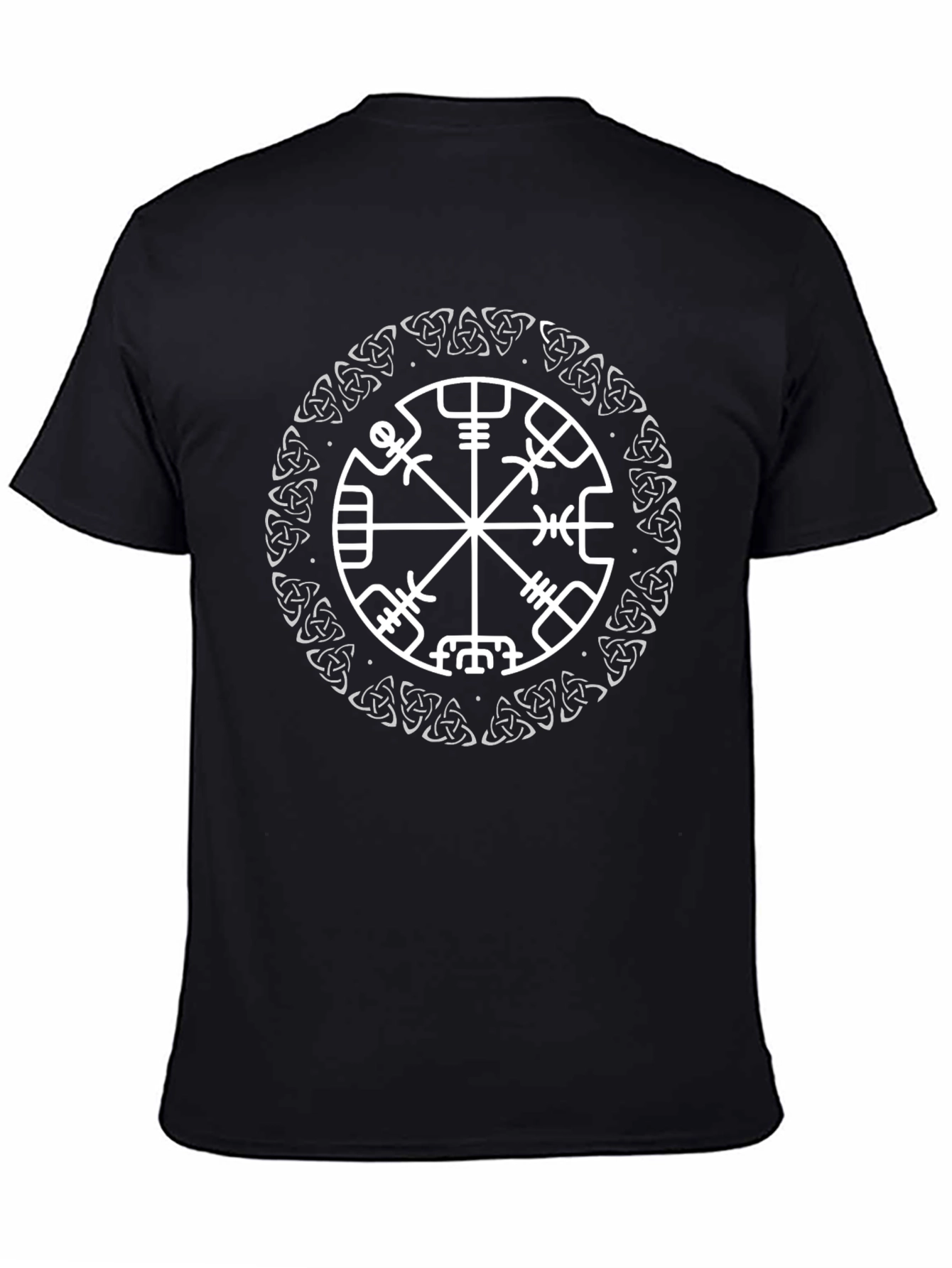 Vegvisir Compass Viking T-Shirt Black