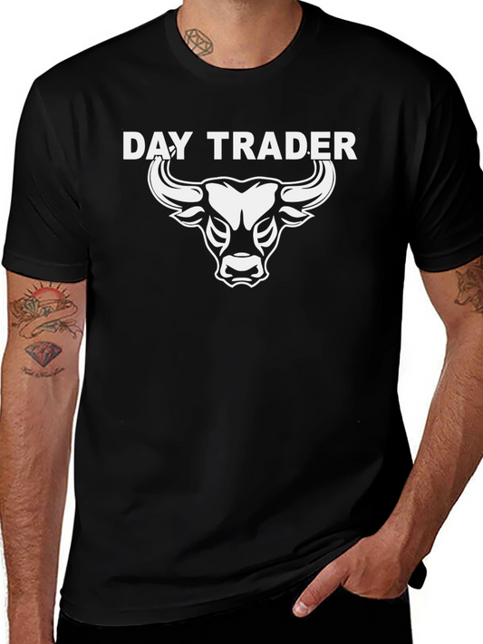 Day Trader Bull T-Shirt - Stock Market Apparel
