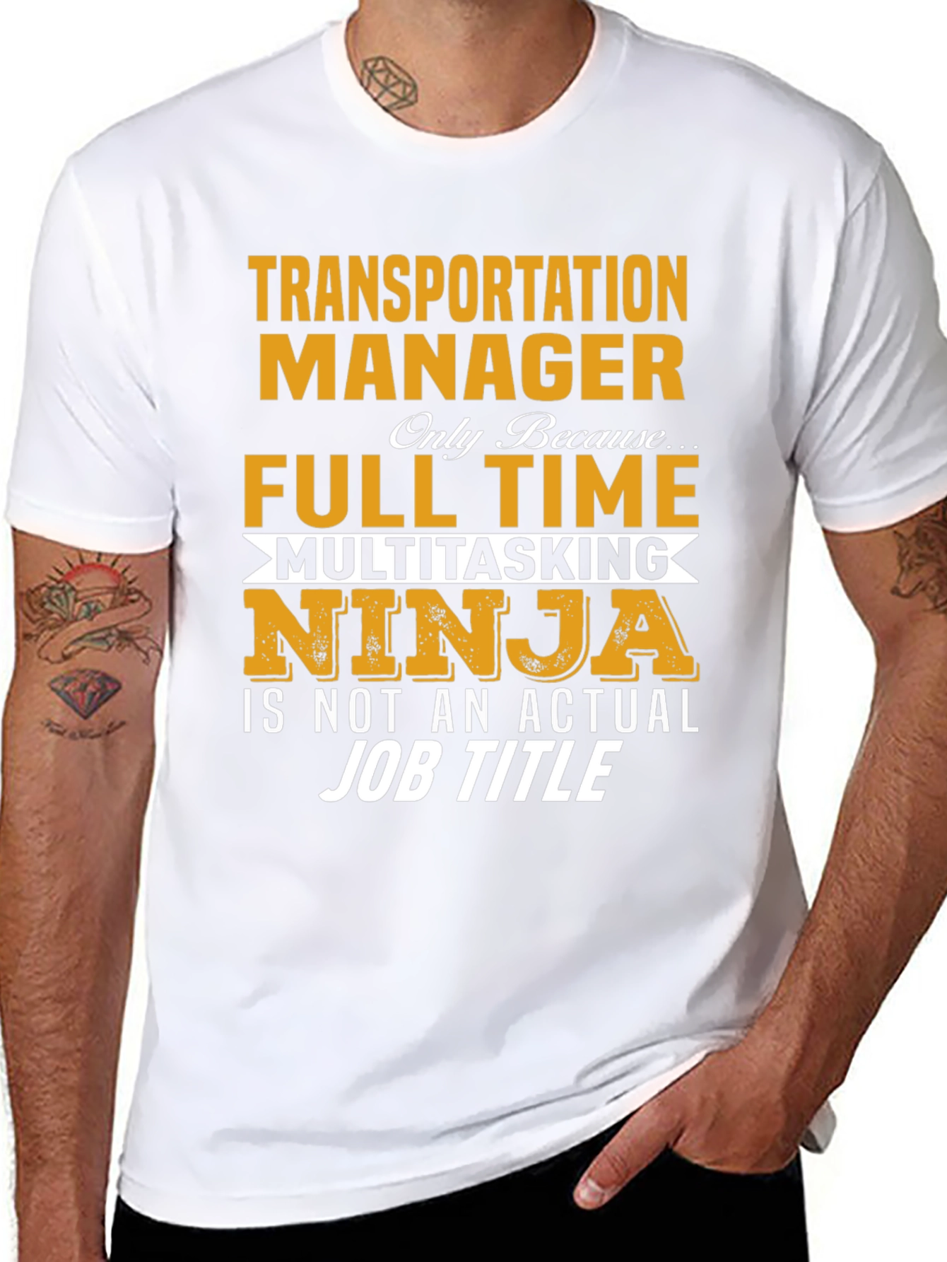Transportation Manager Multitasking Ninja T-Shirt