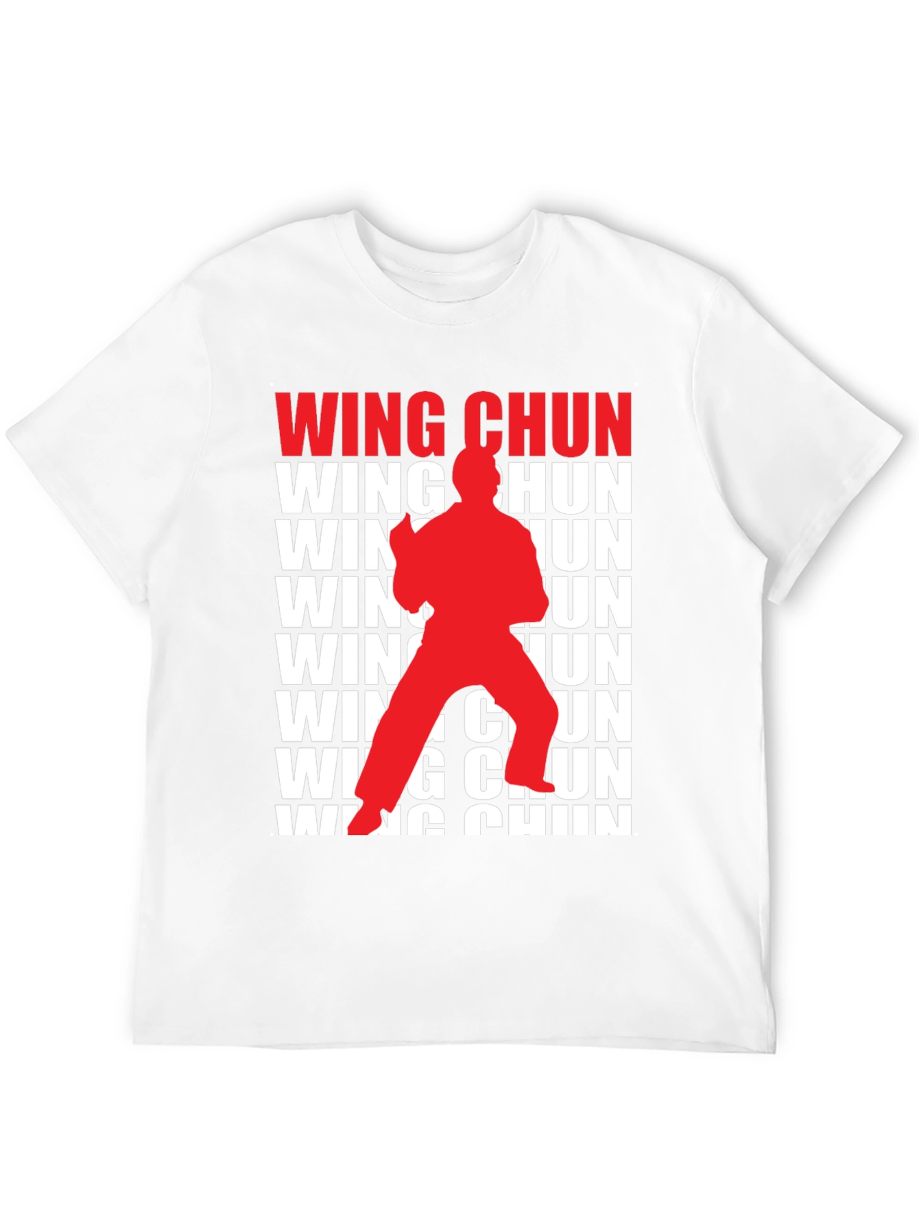 Wing Chun Martial Arts Graphic T-Shirt