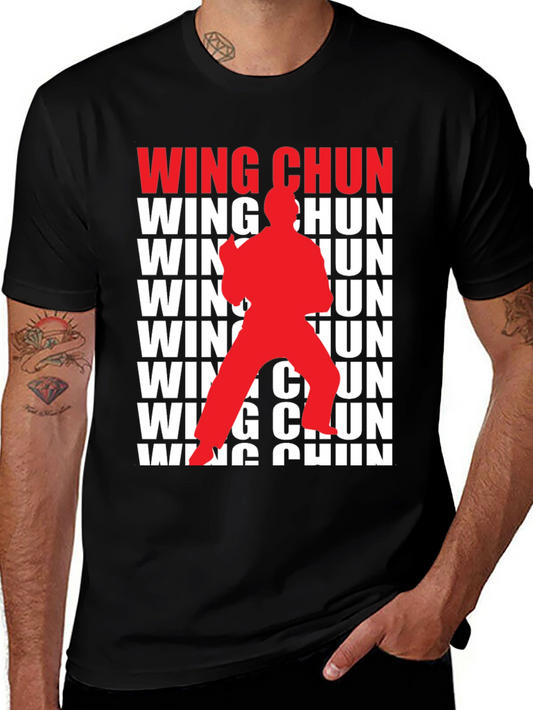 Wing Chun Martial Arts Graphic T-Shirt