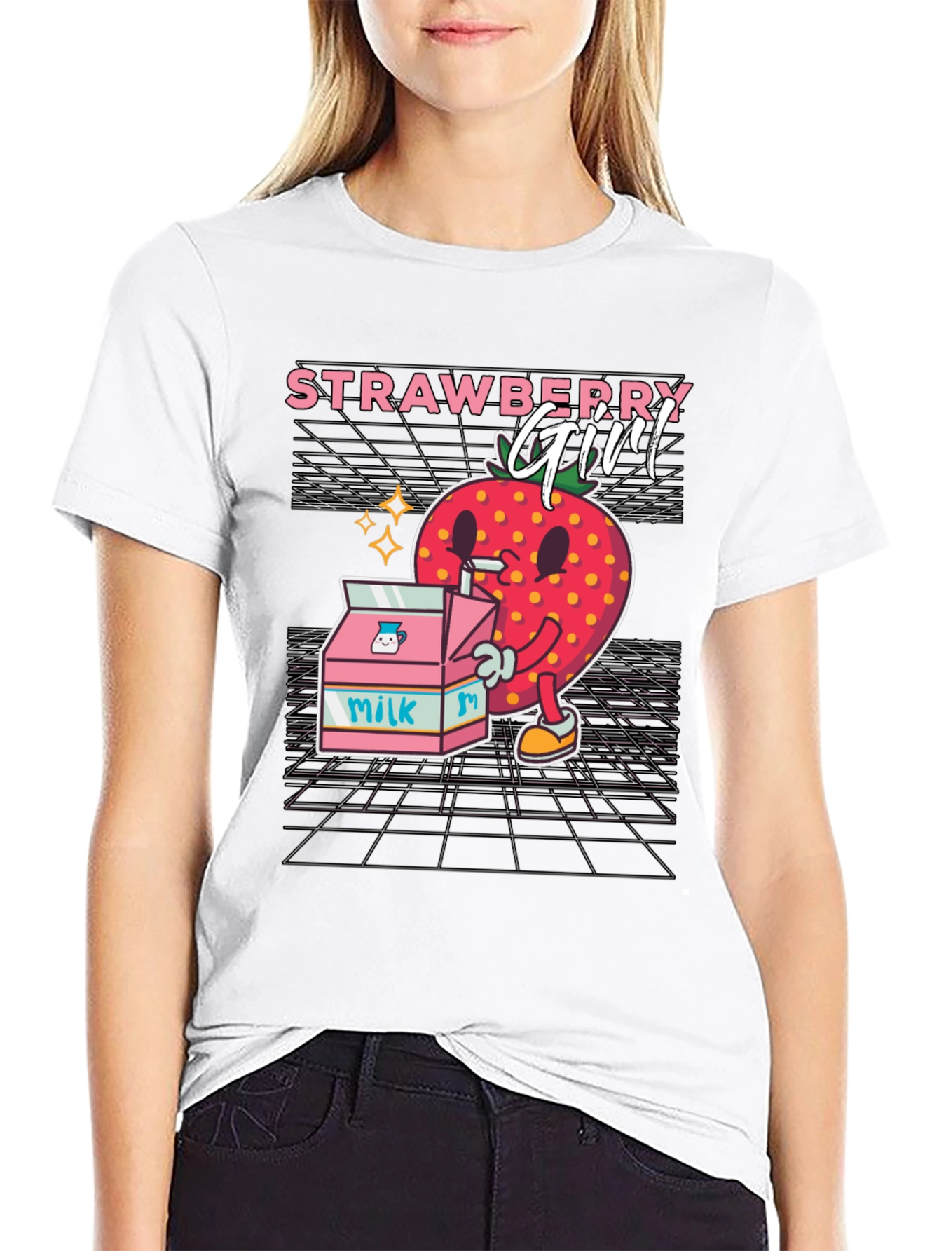 Strawberry Girl Graphic Tee