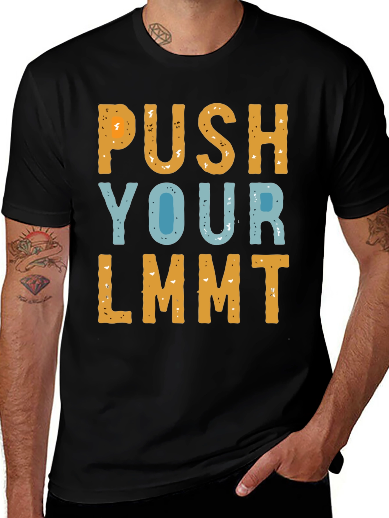 Push Your LMMT T-Shirt Funny Novelty Tee