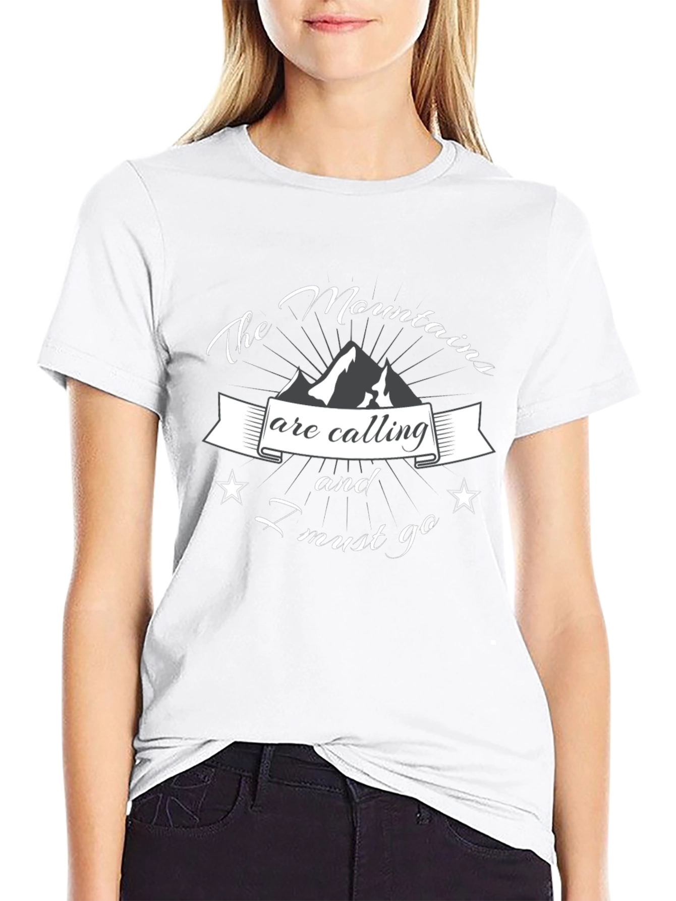 The Mountains are Calling T-Shirt