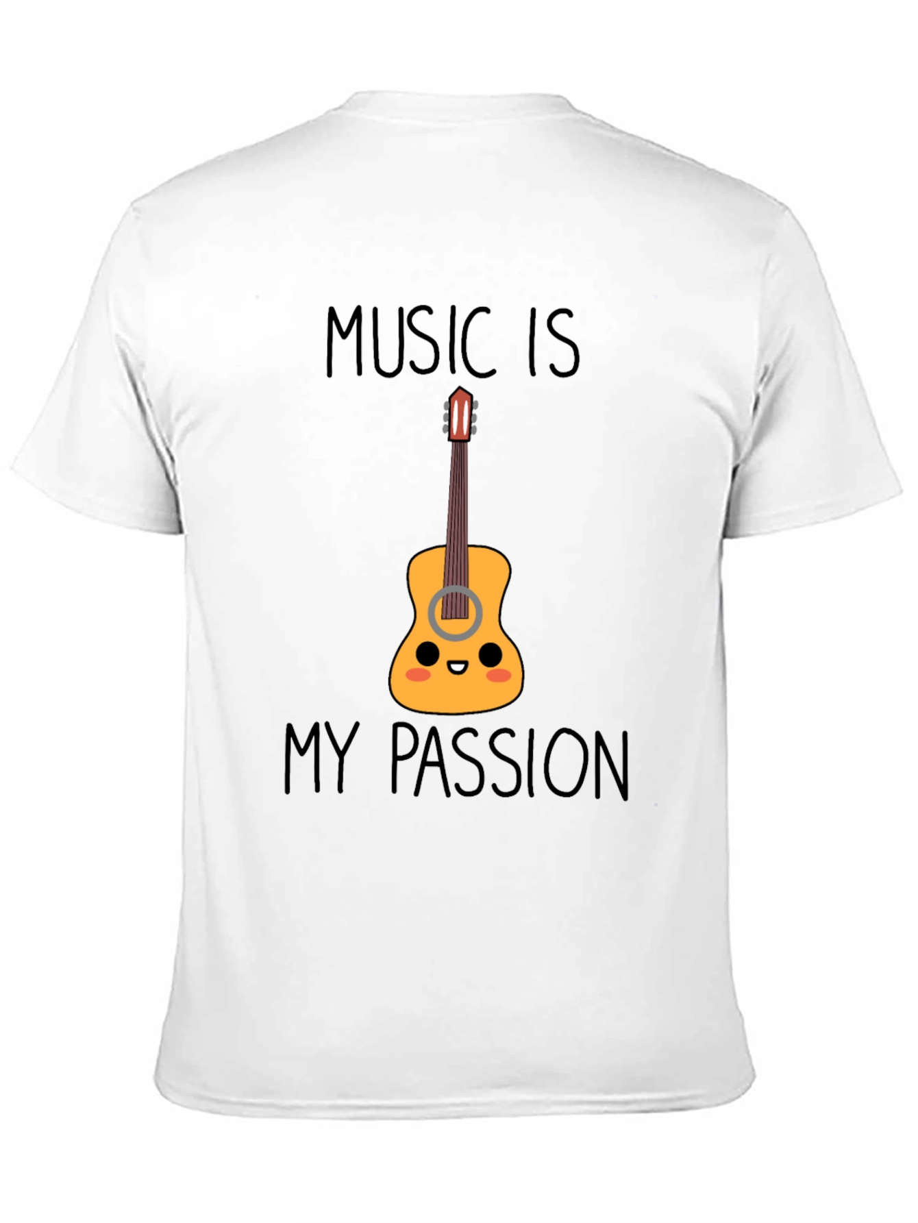 Music Is My Passion Guitar T-Shirt