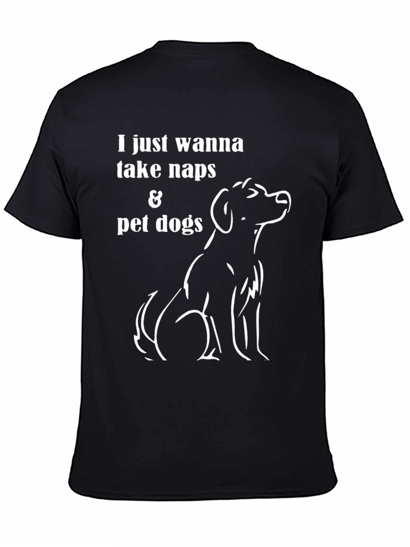 Naps & Dogs Graphic Tee - Pet Lover T-Shirt