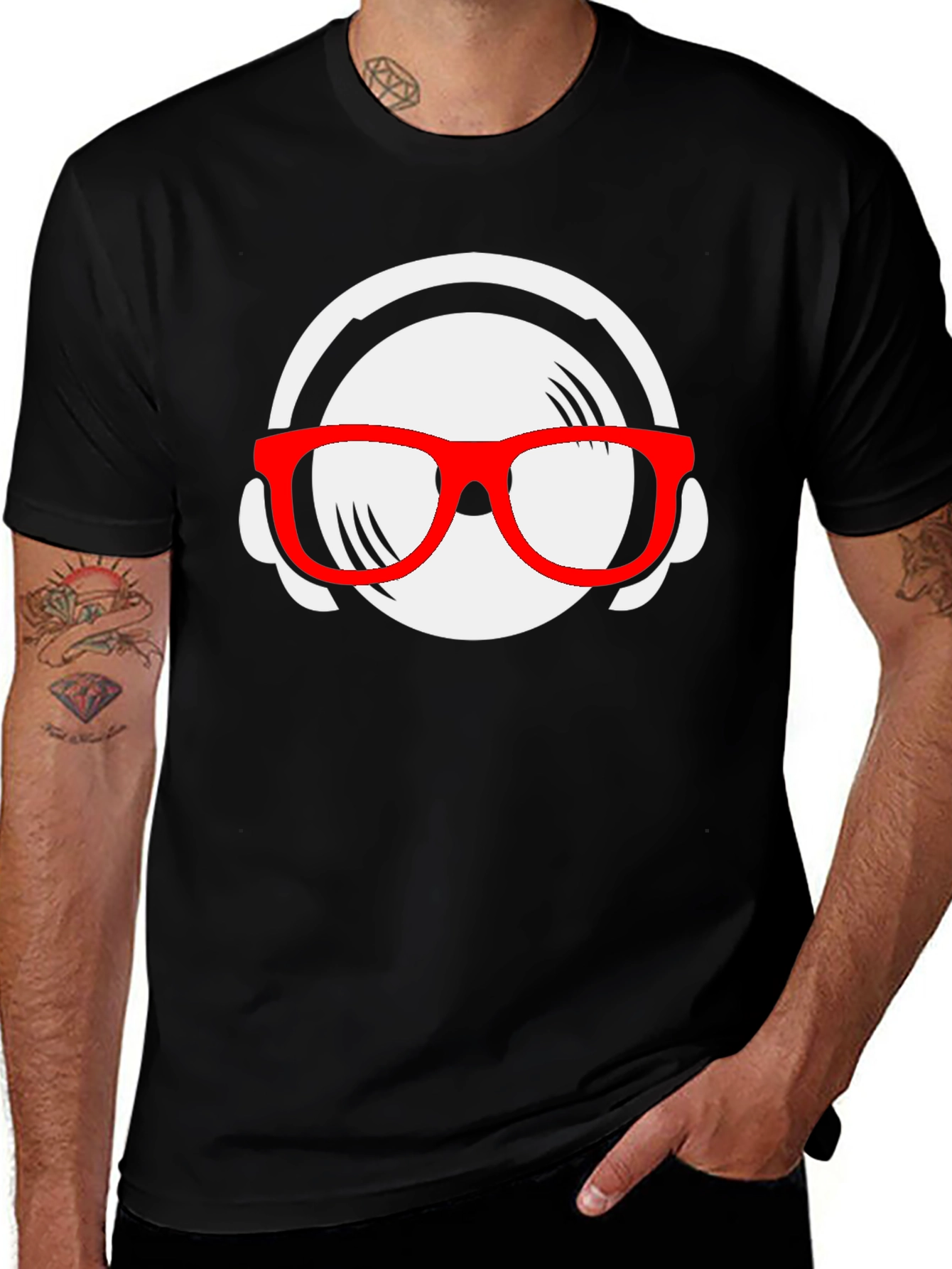 DJ Nerd Tee: Cool Graphic T-Shirt