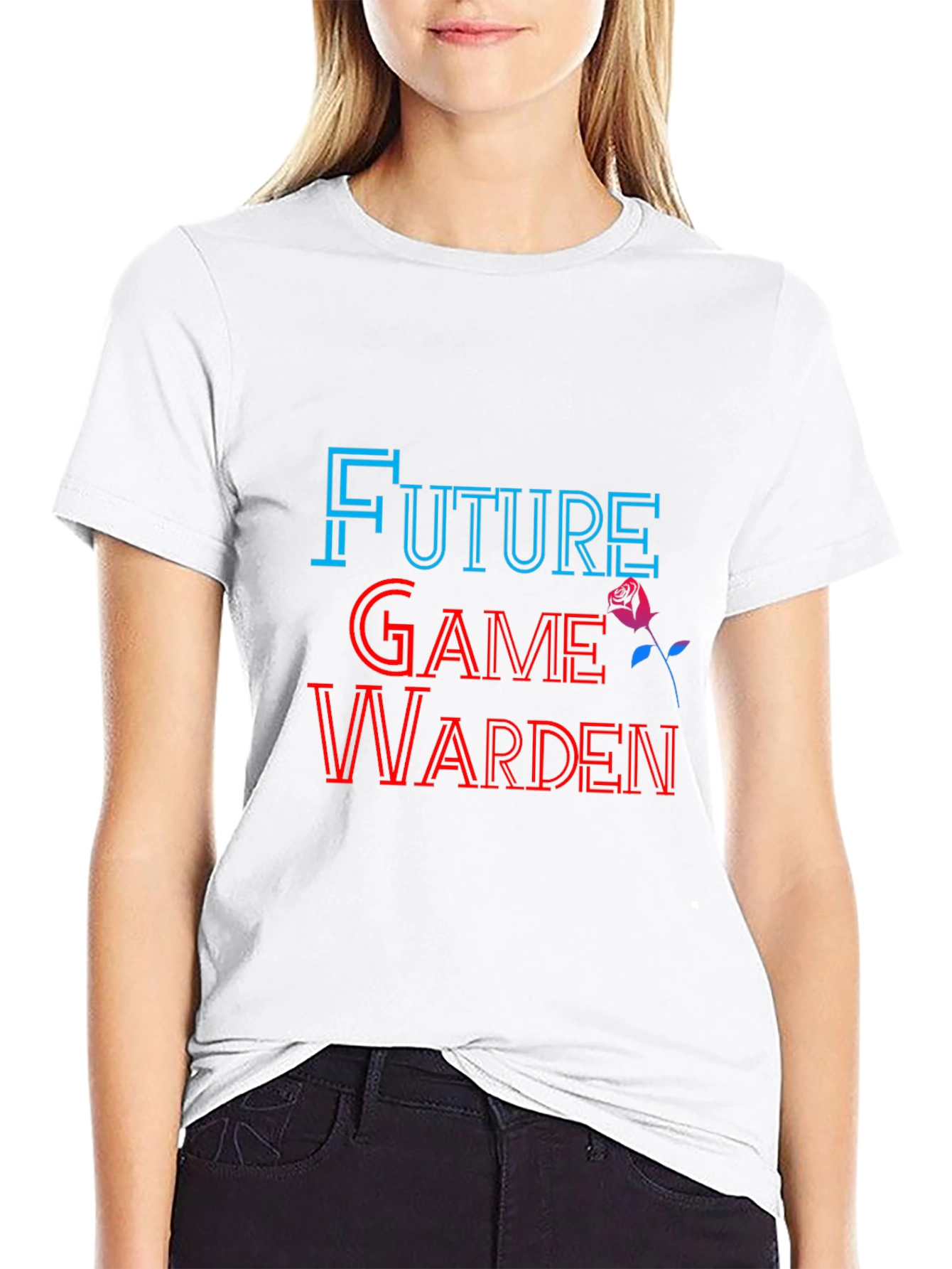 Future Game Warden Black Graphic Tee