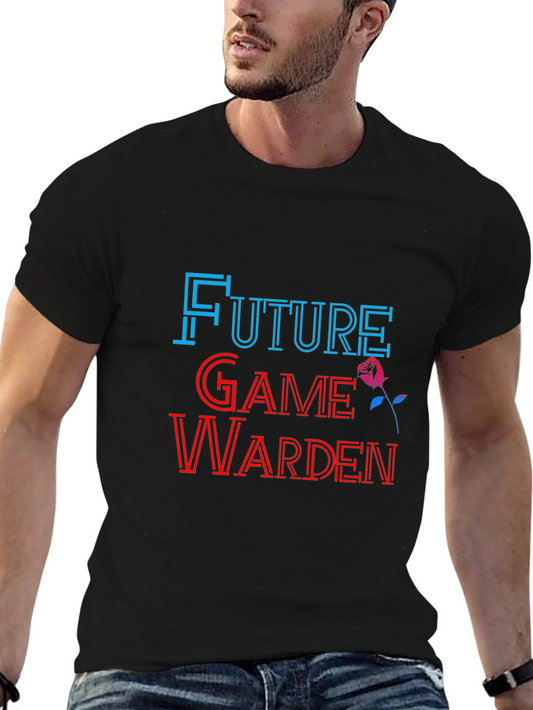 Future Game Warden Black Graphic Tee