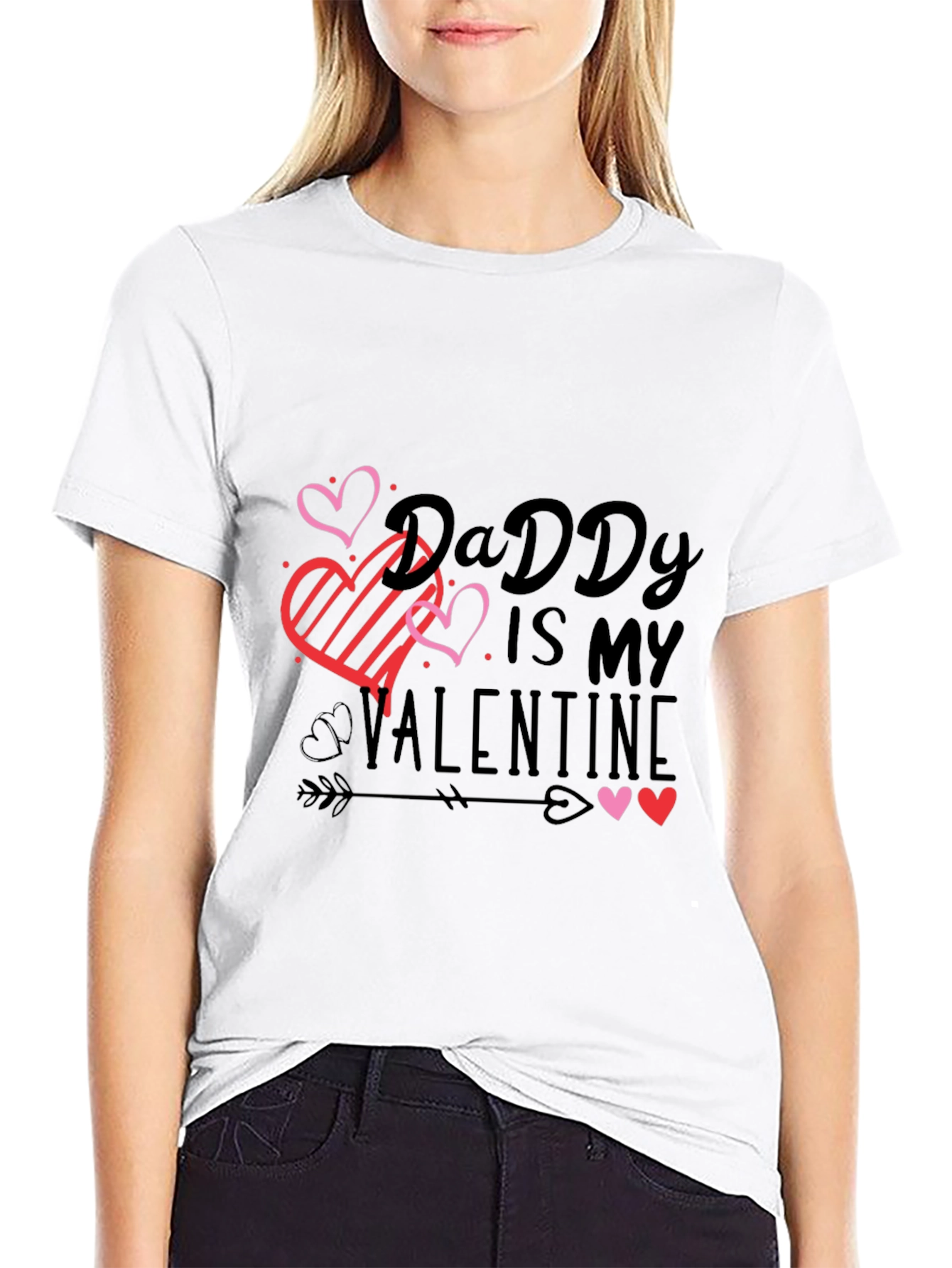 Daddy is My Valentine Graphic Tee