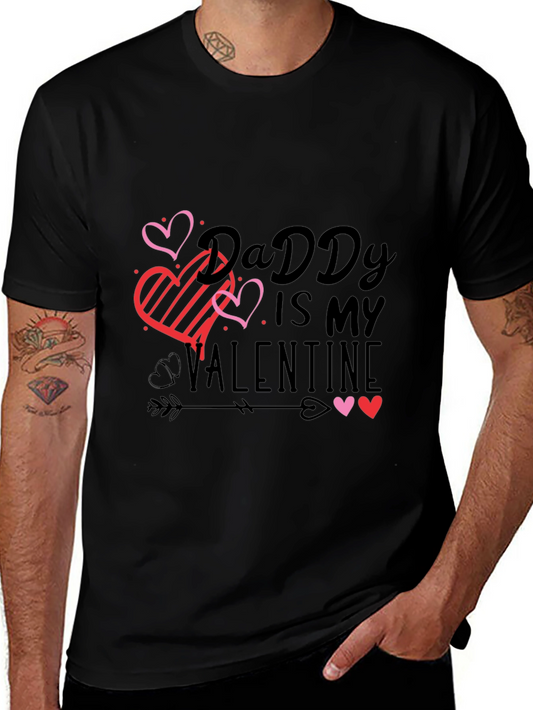 Daddy is My Valentine Graphic Tee