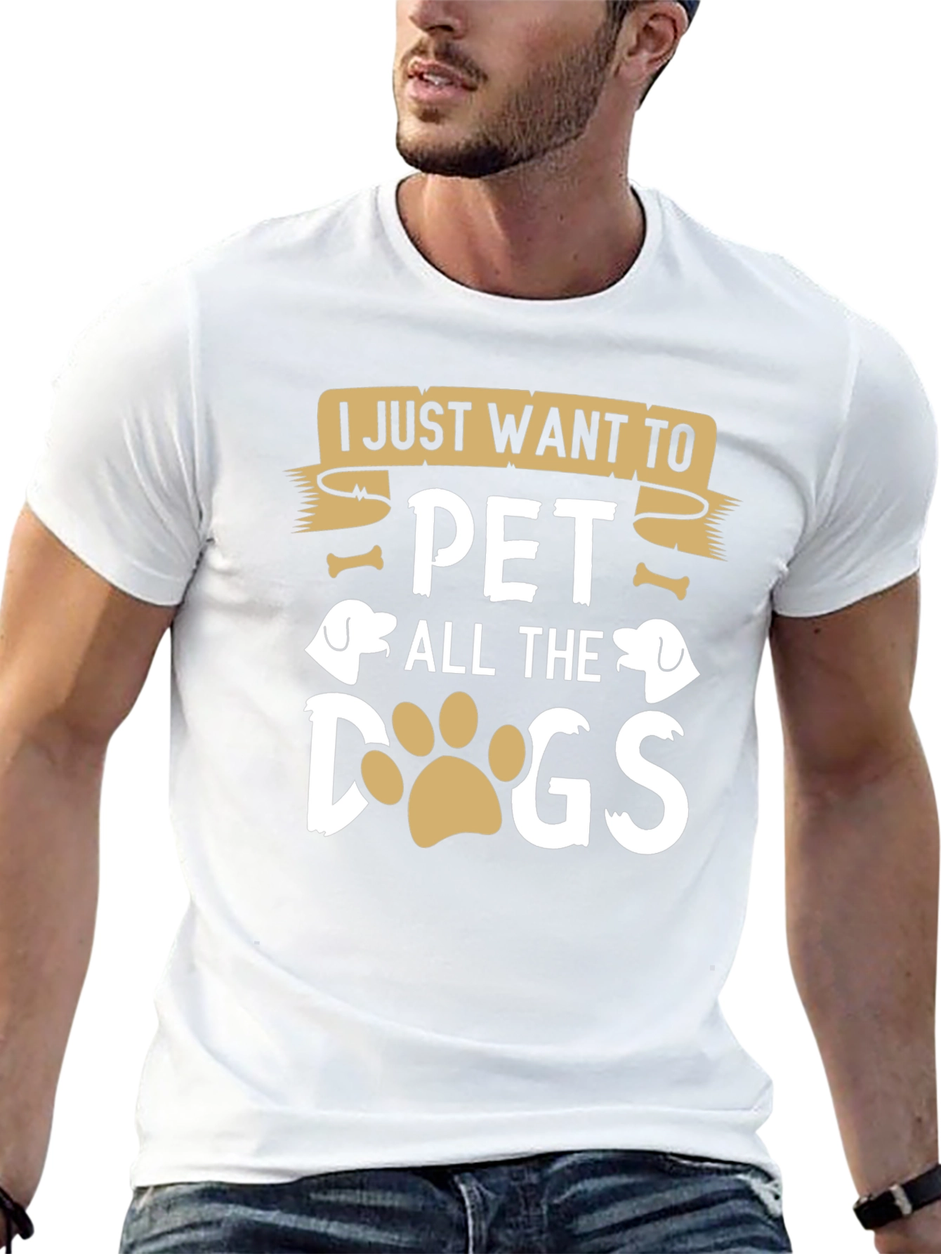 I Just Want To Pet All The Dogs T-Shirt