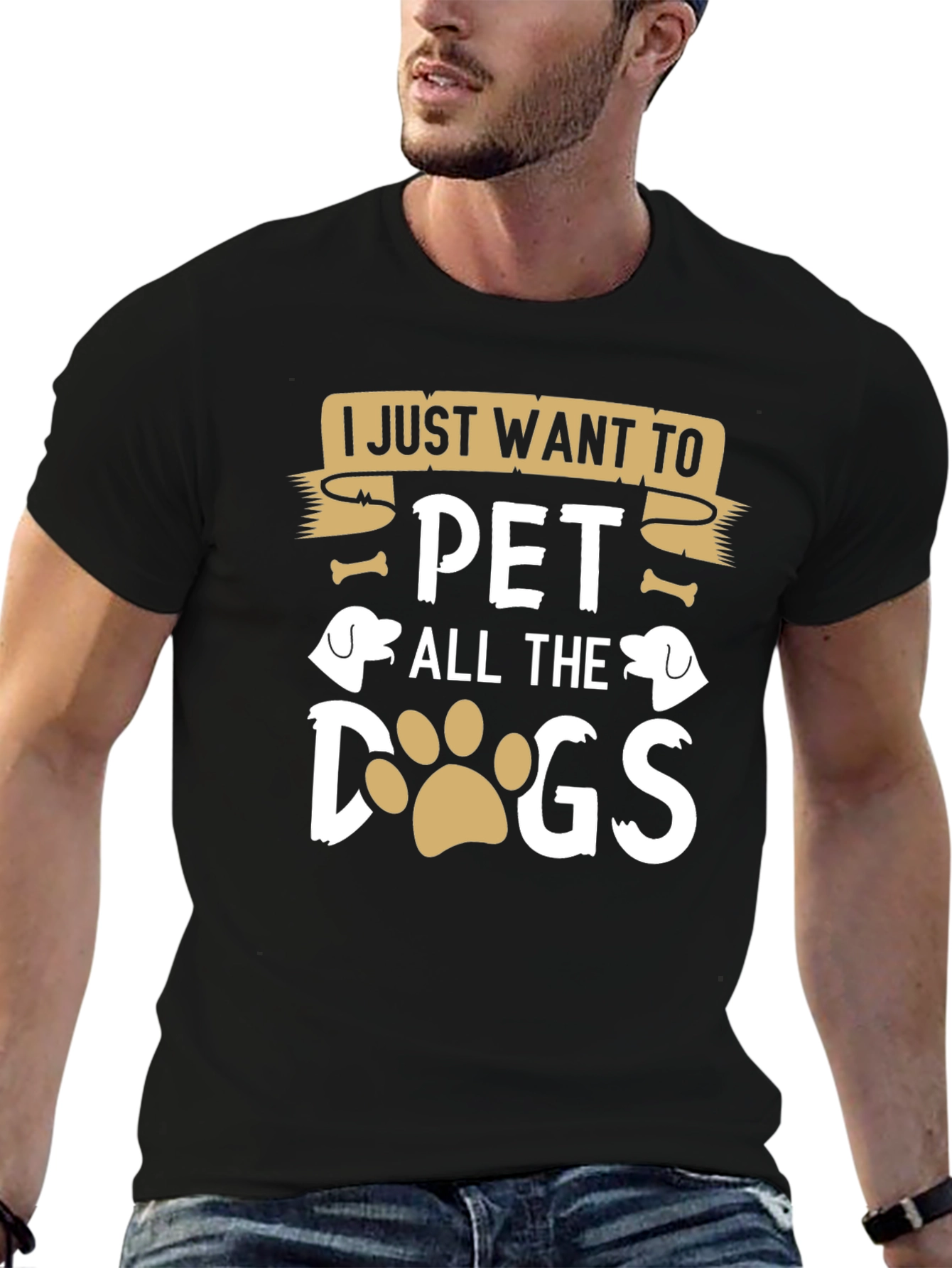 I Just Want To Pet All The Dogs T-Shirt