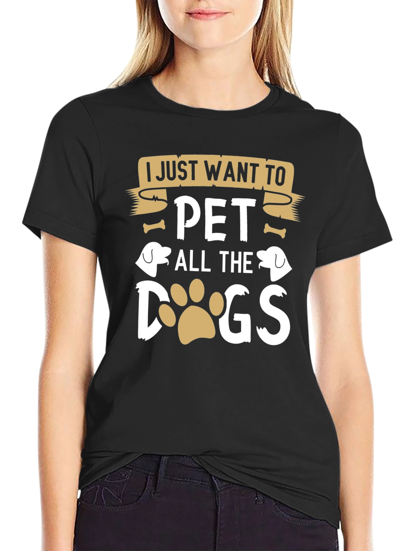 I Just Want To Pet All The Dogs T-Shirt