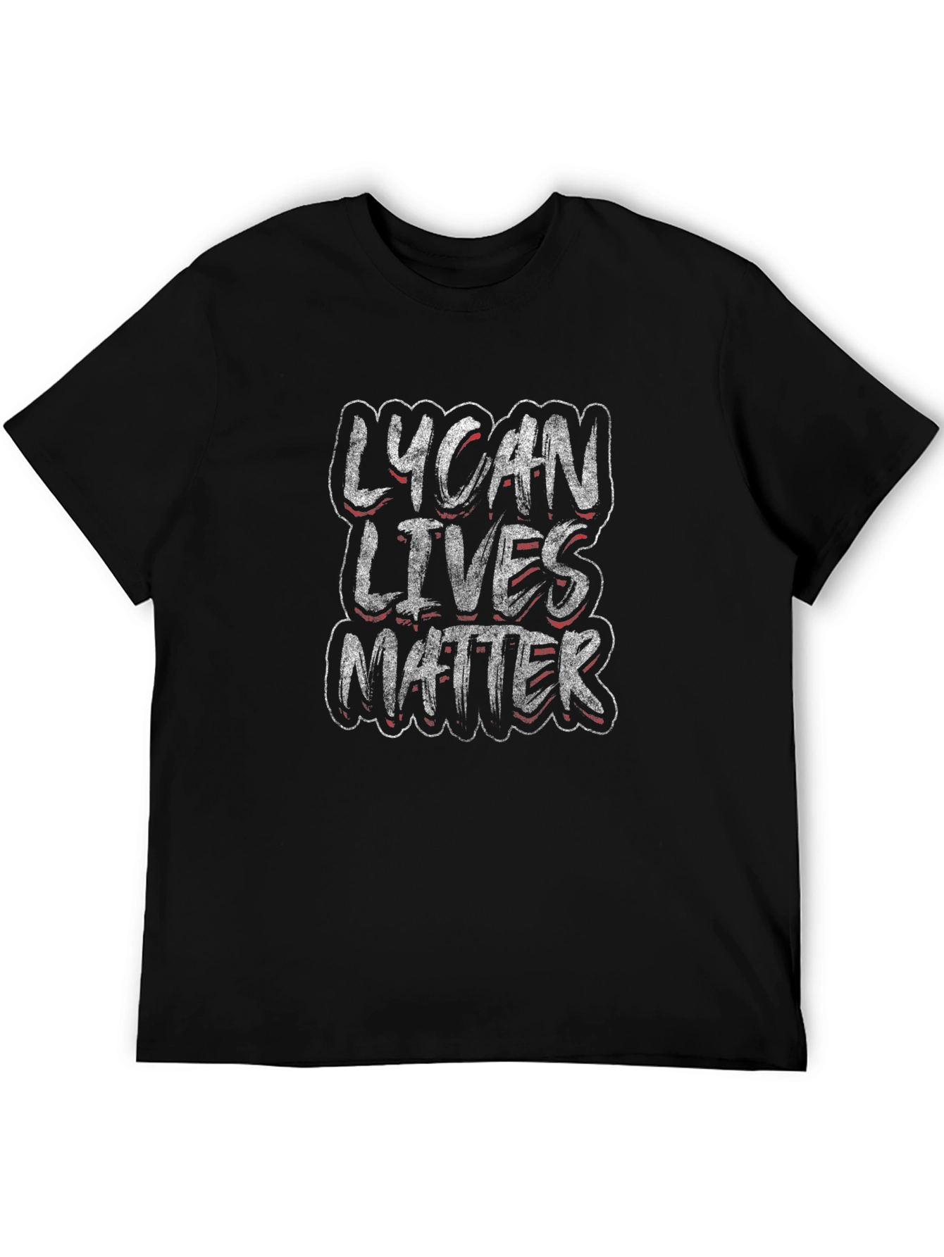 Lycan Lives Matter Graphic T-Shirt - Black