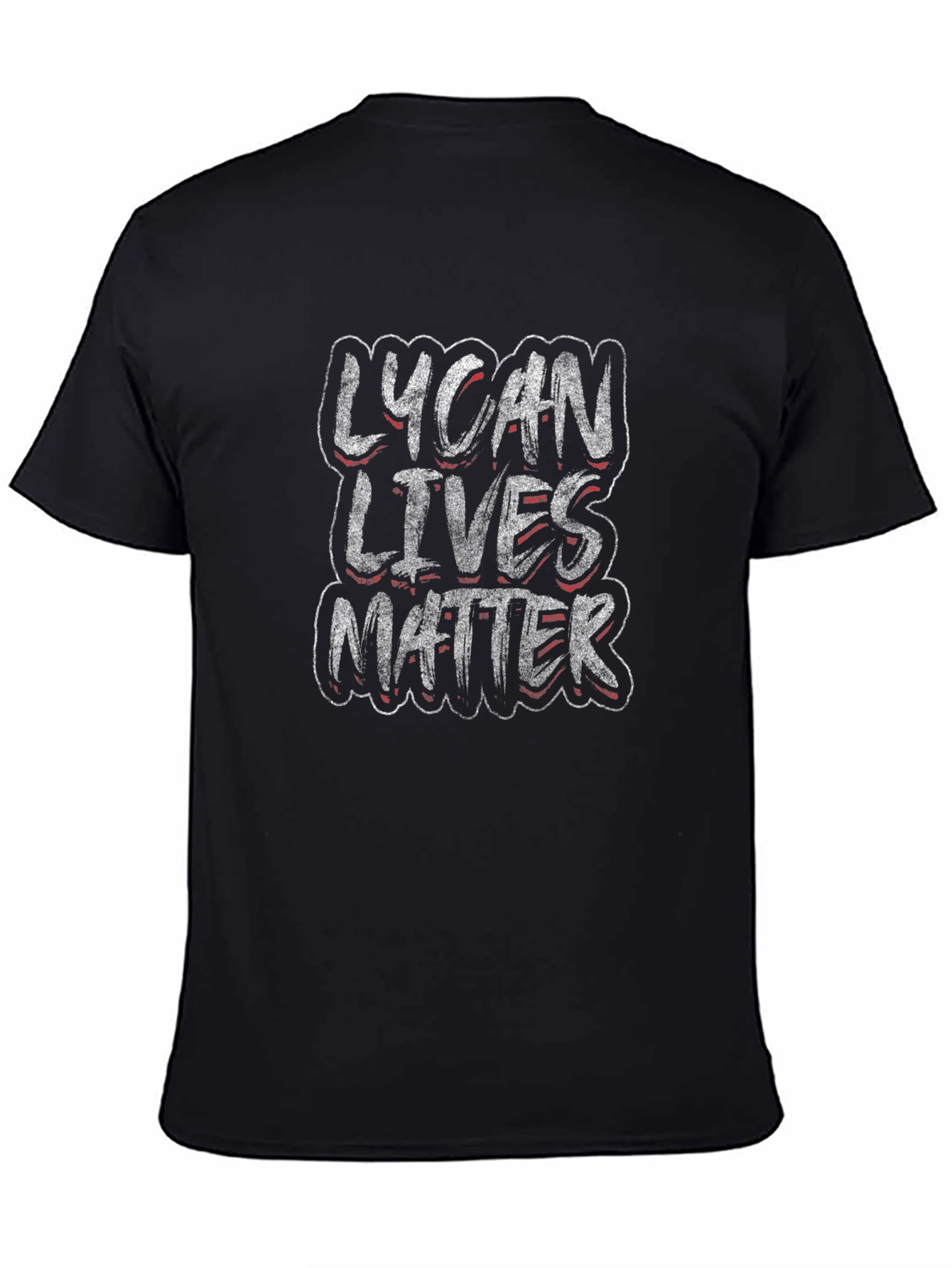 Lycan Lives Matter Graphic T-Shirt - Black