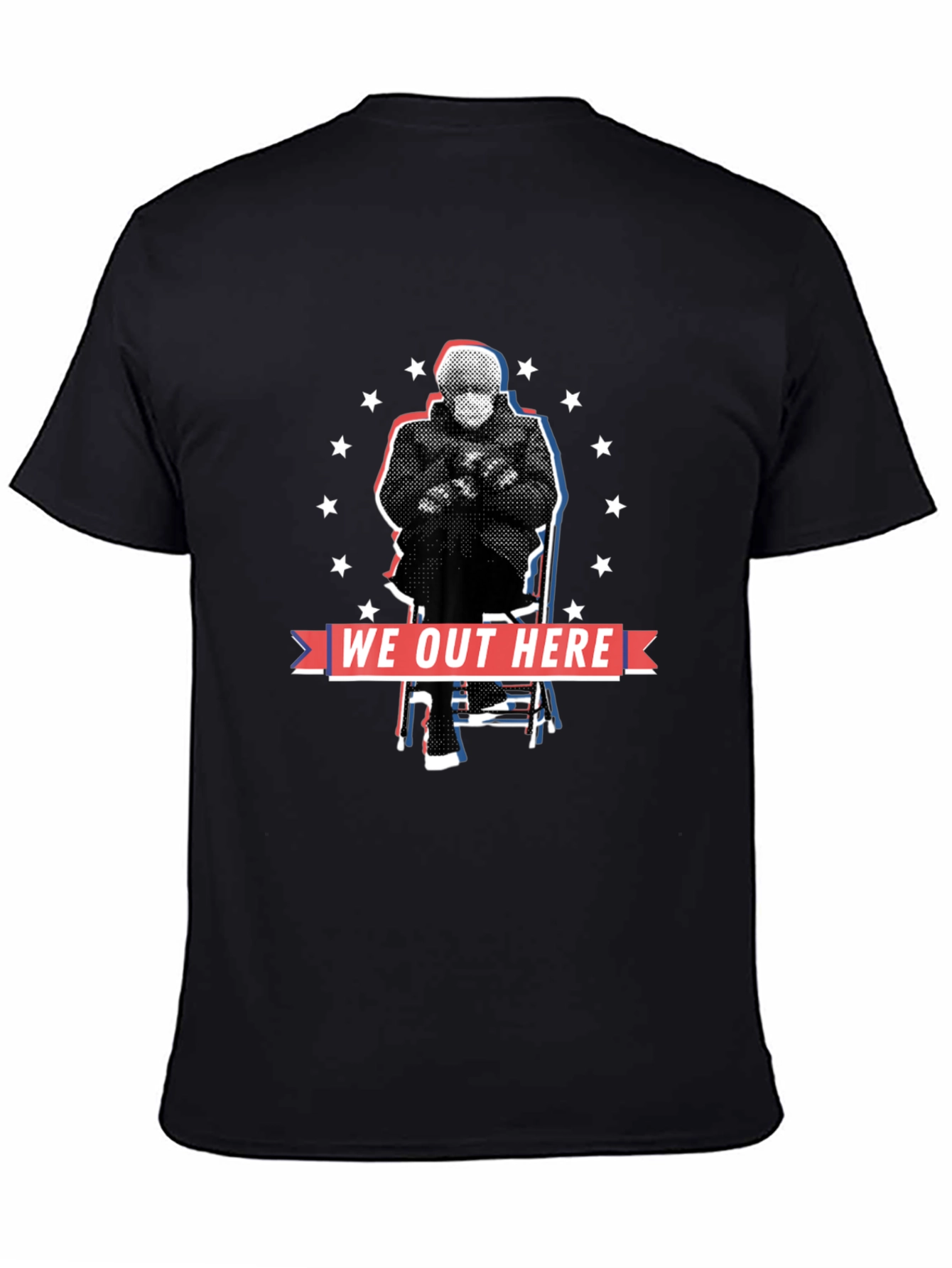 We Out Here Bernie Meme T-Shirt