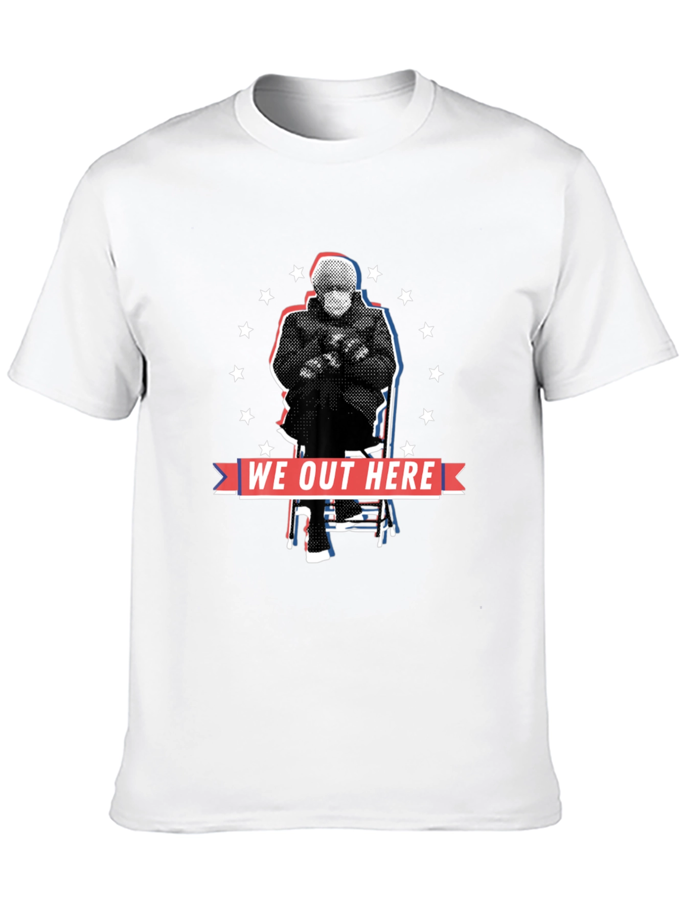 We Out Here Bernie Meme T-Shirt