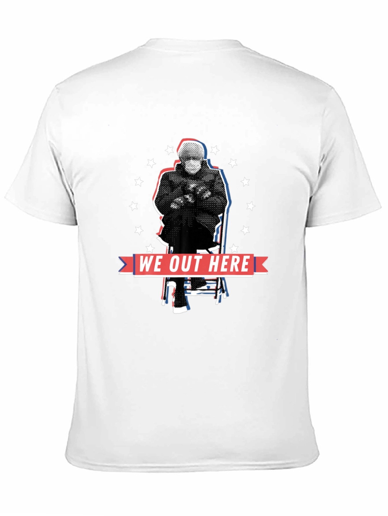 We Out Here Bernie Meme T-Shirt