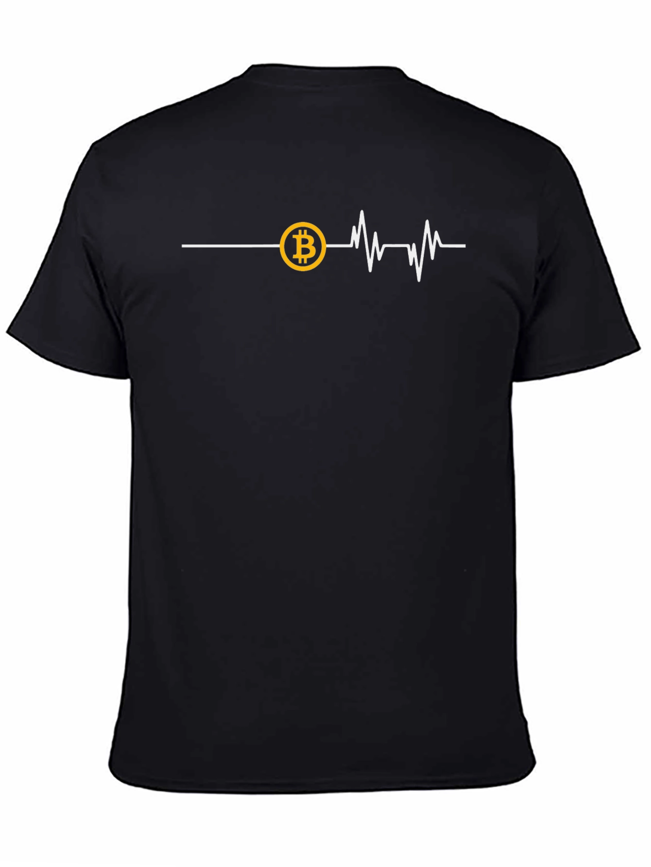 Bitcoin Heartbeat T-Shirt - Crypto Trader Tee