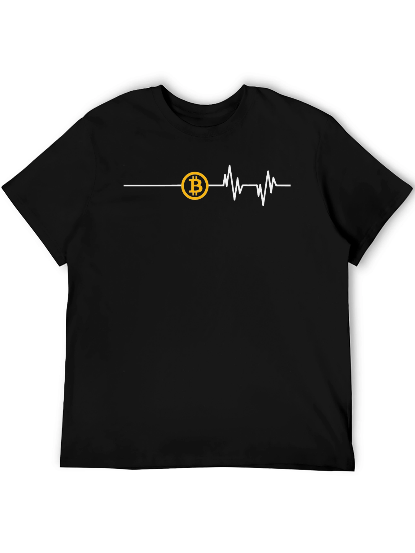 Bitcoin Heartbeat T-Shirt - Crypto Trader Tee