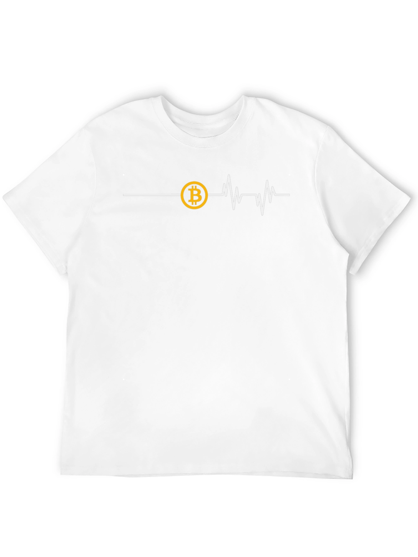 Bitcoin Heartbeat T-Shirt - Crypto Trader Tee