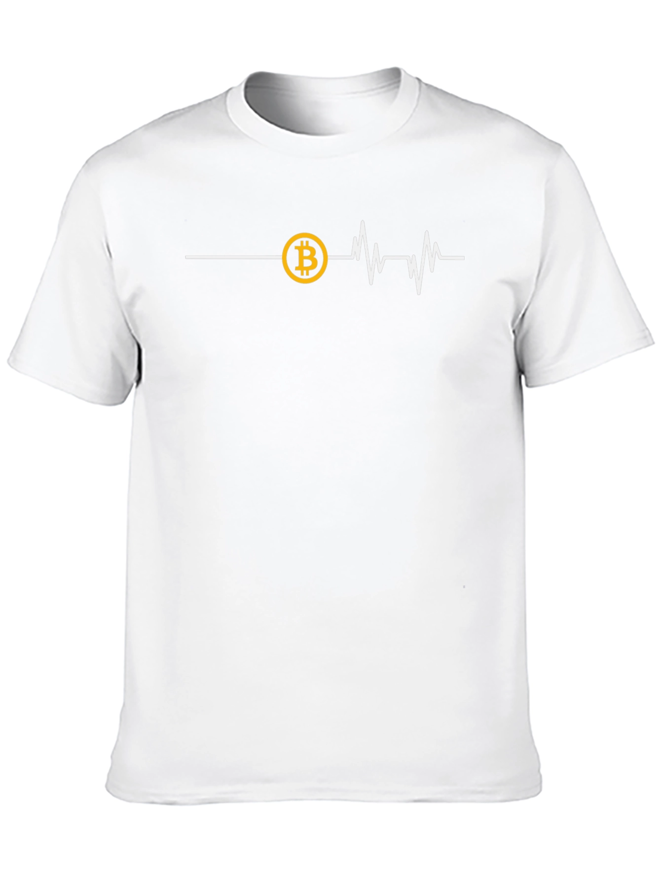 Bitcoin Heartbeat T-Shirt - Crypto Trader Tee