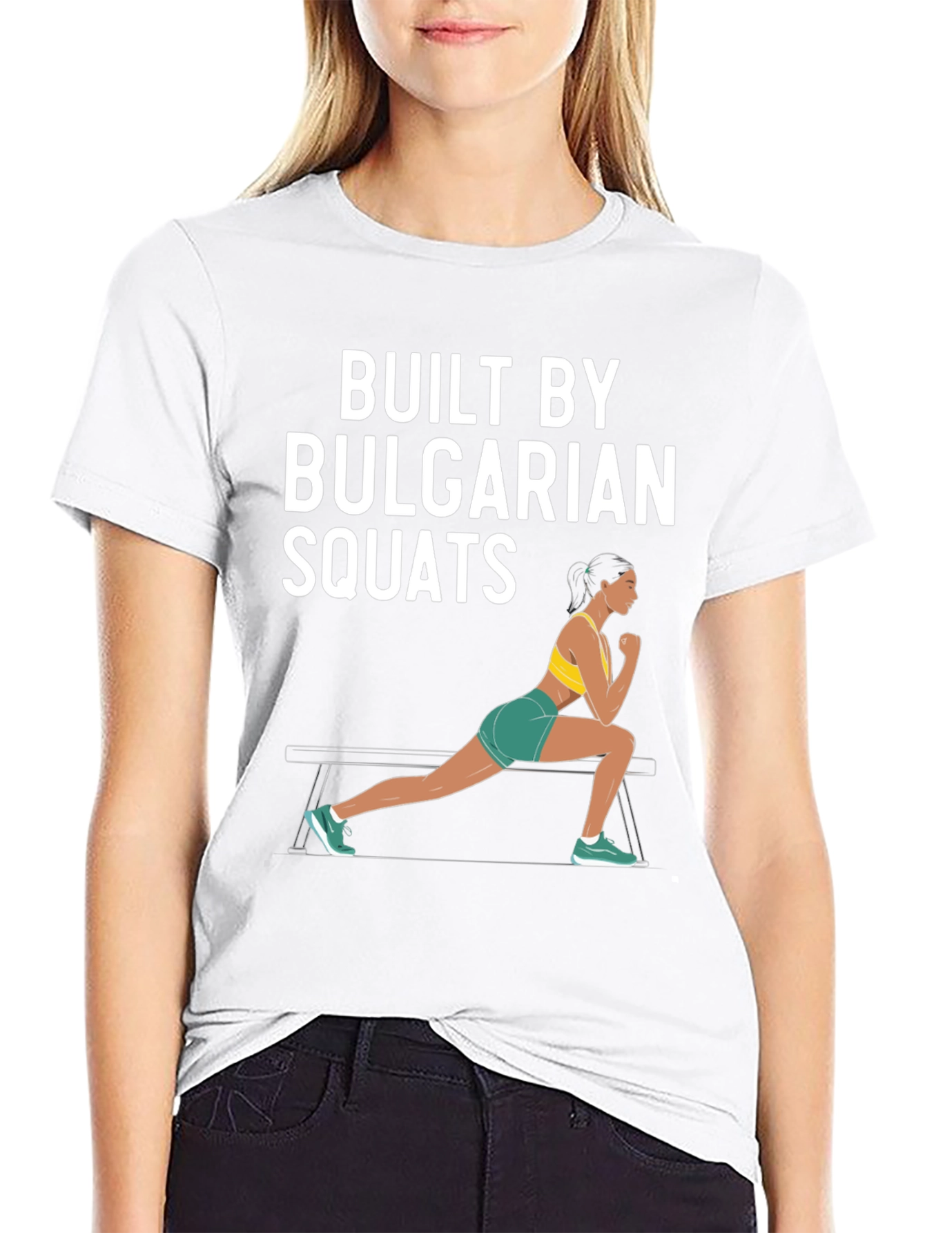 Built by Bulgarian Squats Graphic T-Shirt