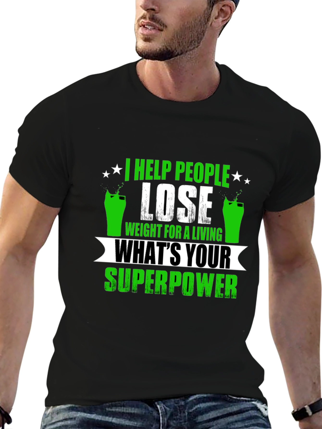 Weight Loss Superpower T-Shirt - Funny Fitness Tee