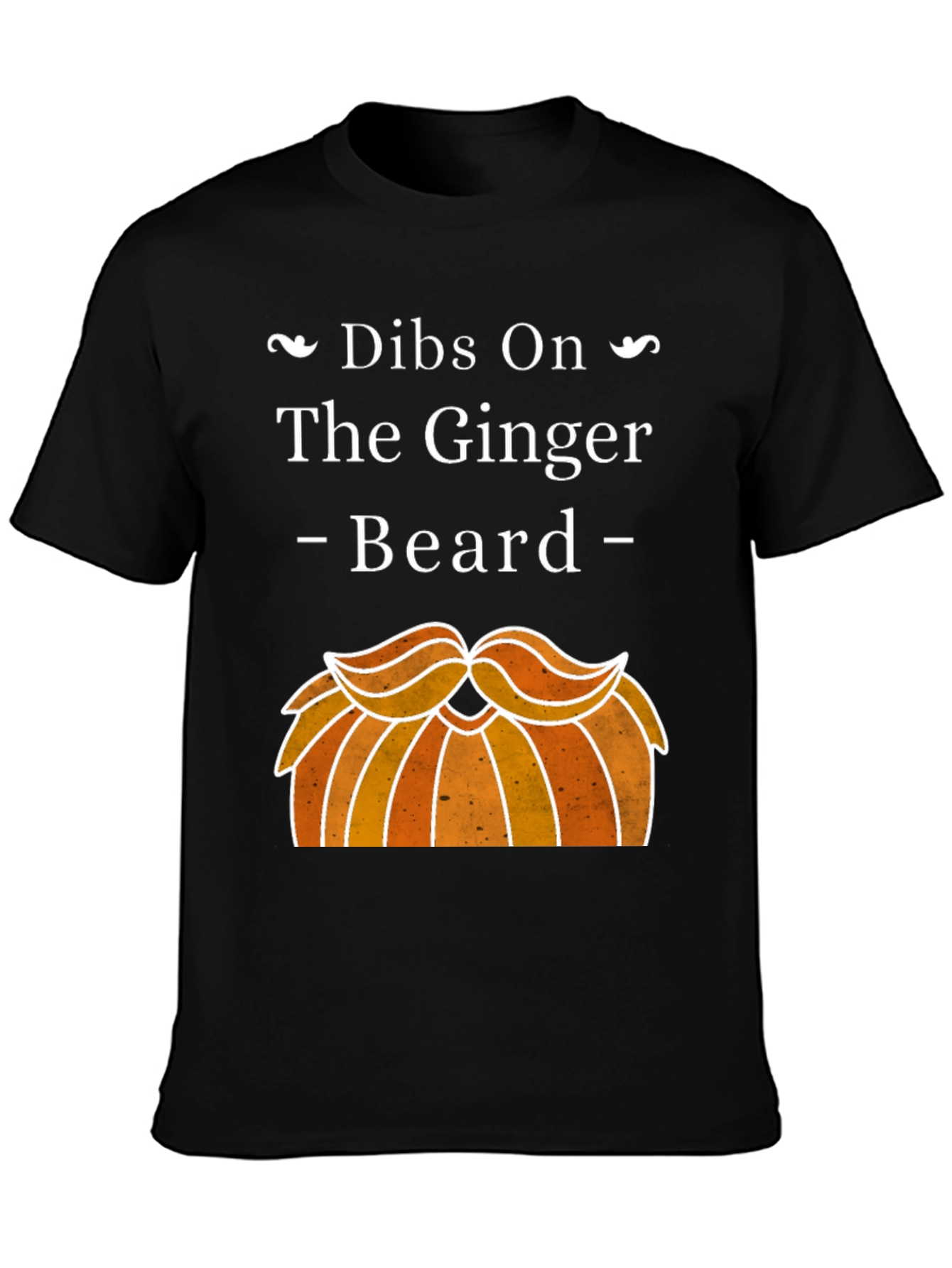 Dibs On The Ginger Beard Funny T-Shirt