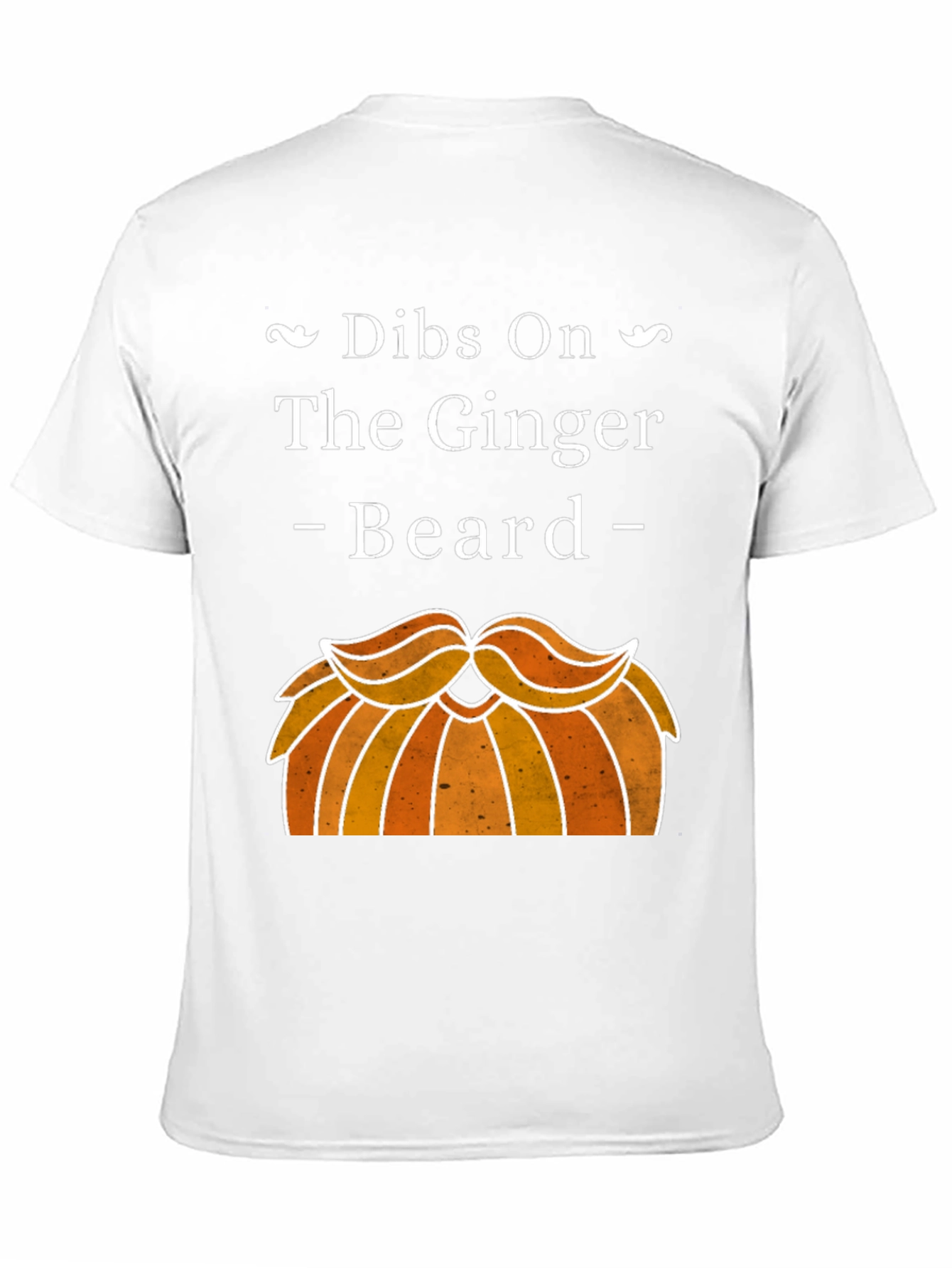 Dibs On The Ginger Beard Funny T-Shirt