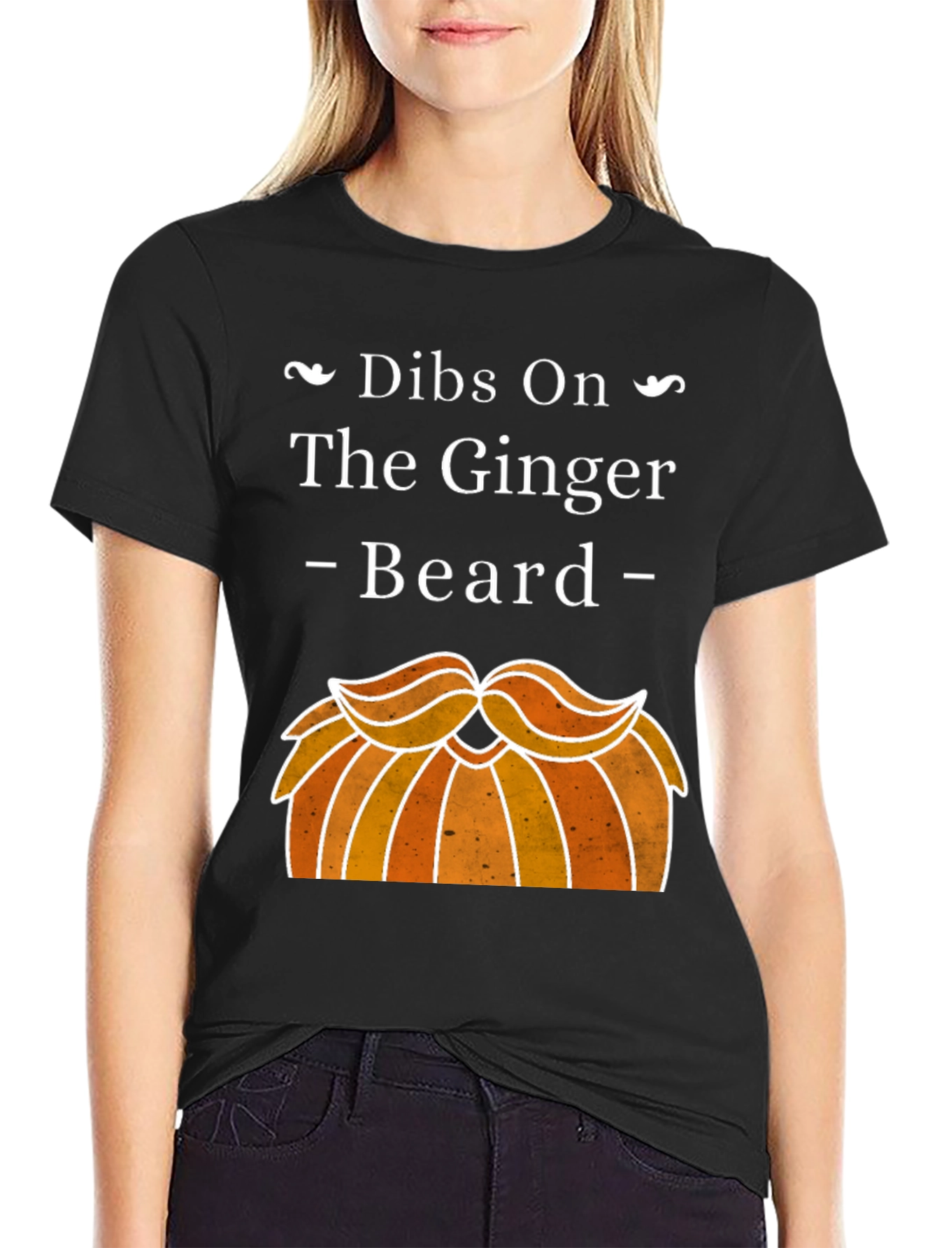 Dibs On The Ginger Beard Funny T-Shirt