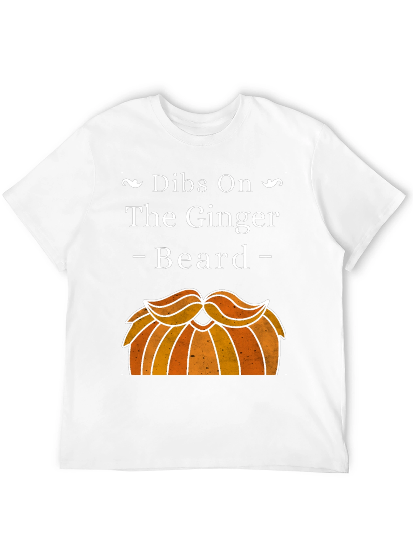 Dibs On The Ginger Beard Funny T-Shirt