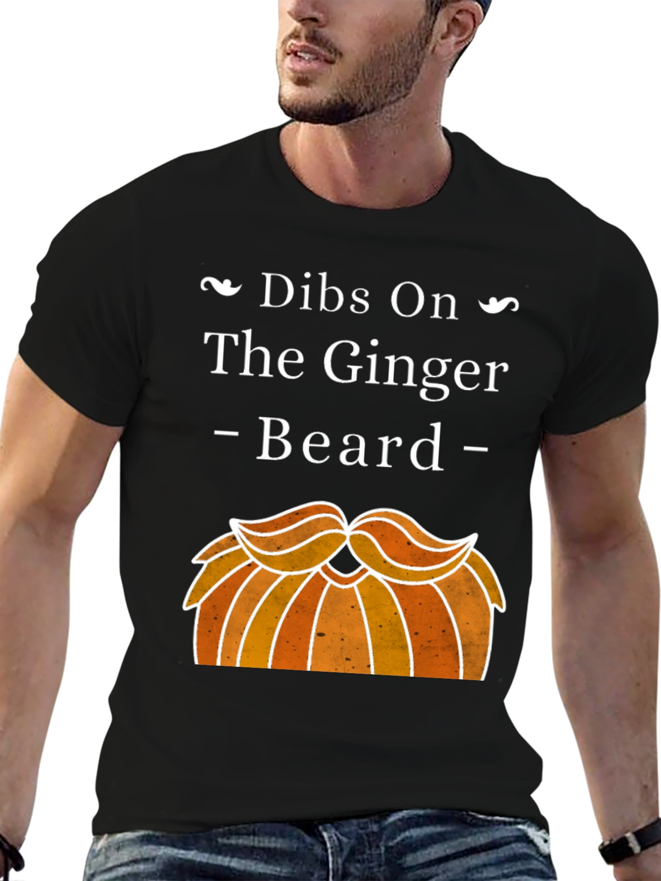 Dibs On The Ginger Beard Funny T-Shirt