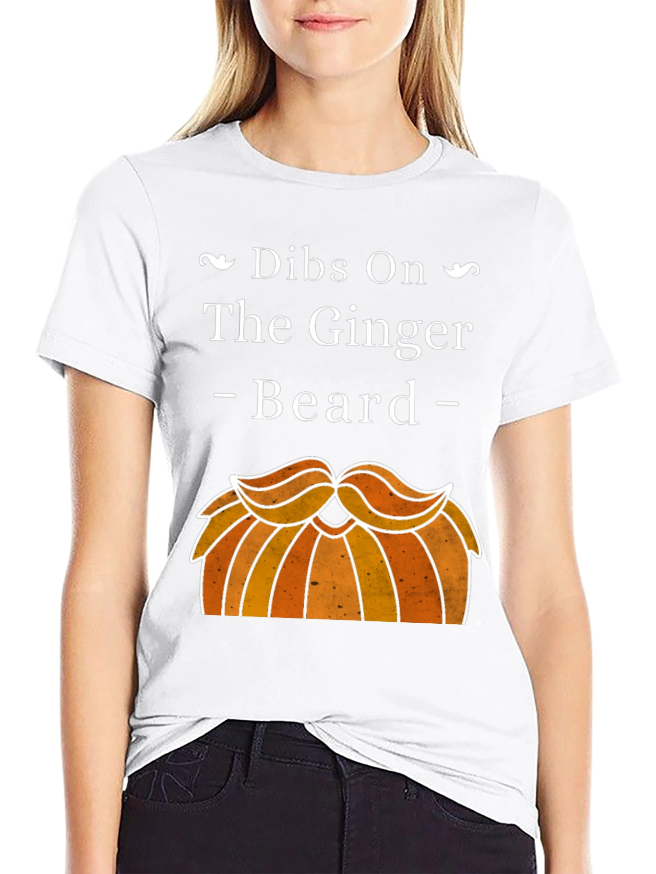Dibs On The Ginger Beard Funny T-Shirt