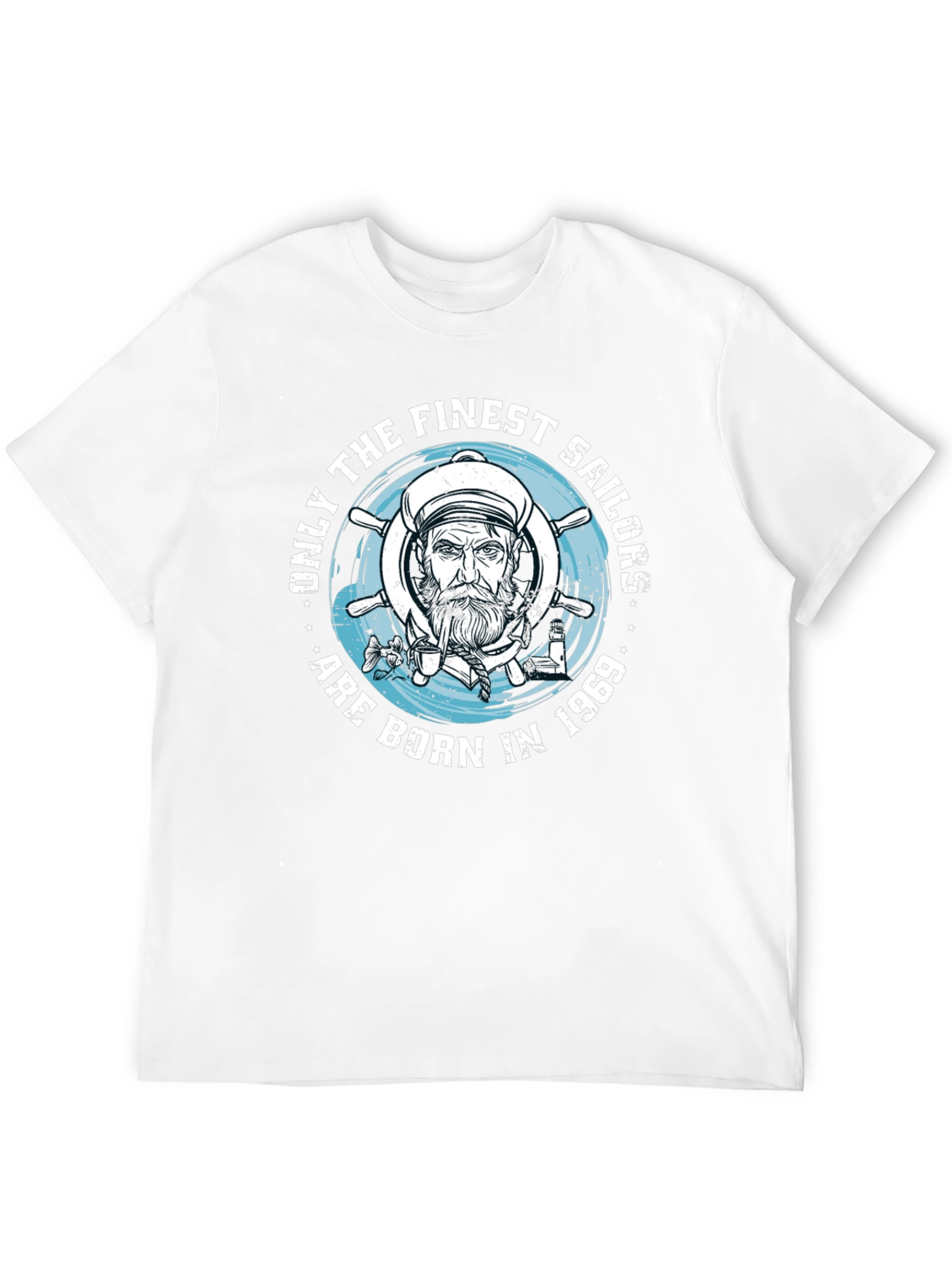 Finest Sailors Born in 1969 Black T-Shirt
