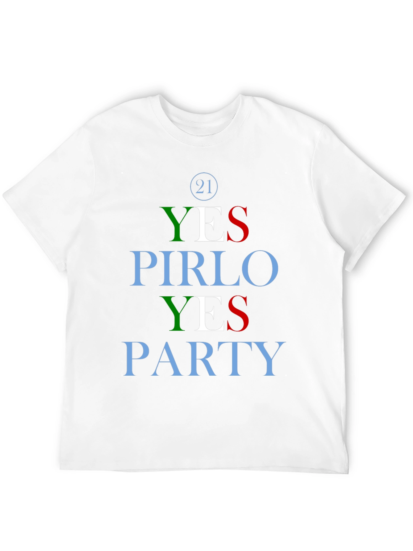 Yes Pirlo Yes Party Graphic Tee - Limited Edition