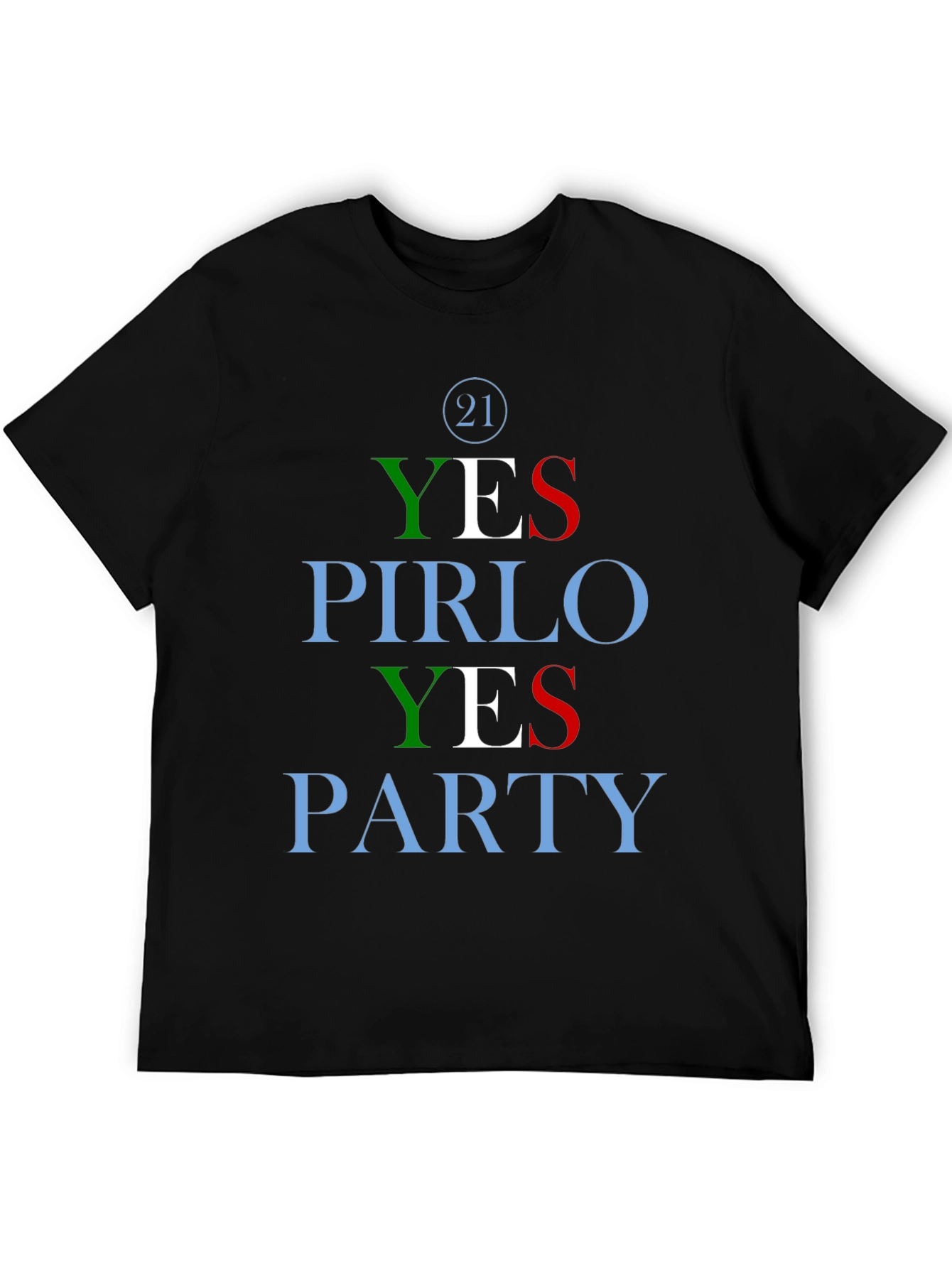 Yes Pirlo Yes Party Graphic Tee - Limited Edition
