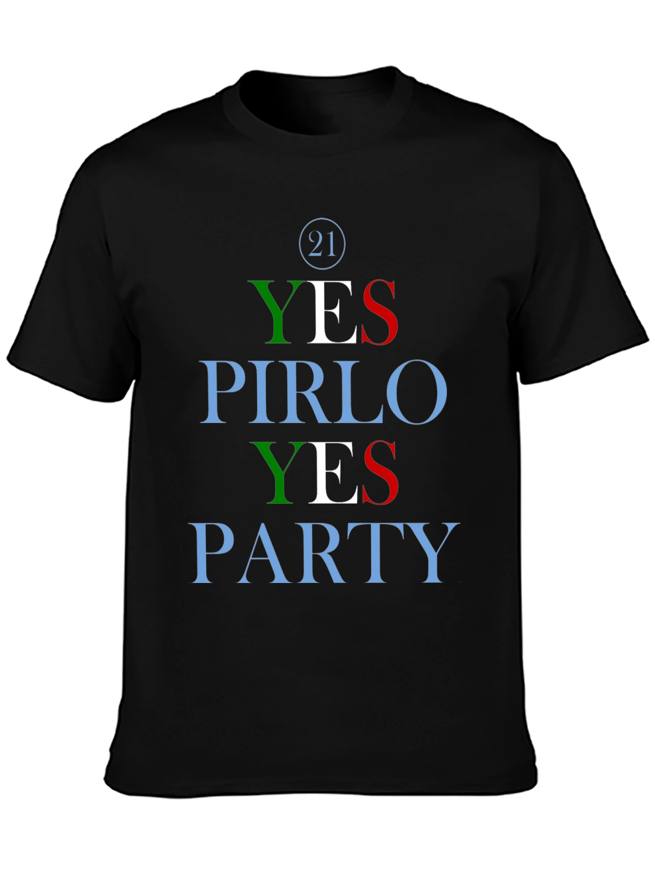 Yes Pirlo Yes Party Graphic Tee - Limited Edition