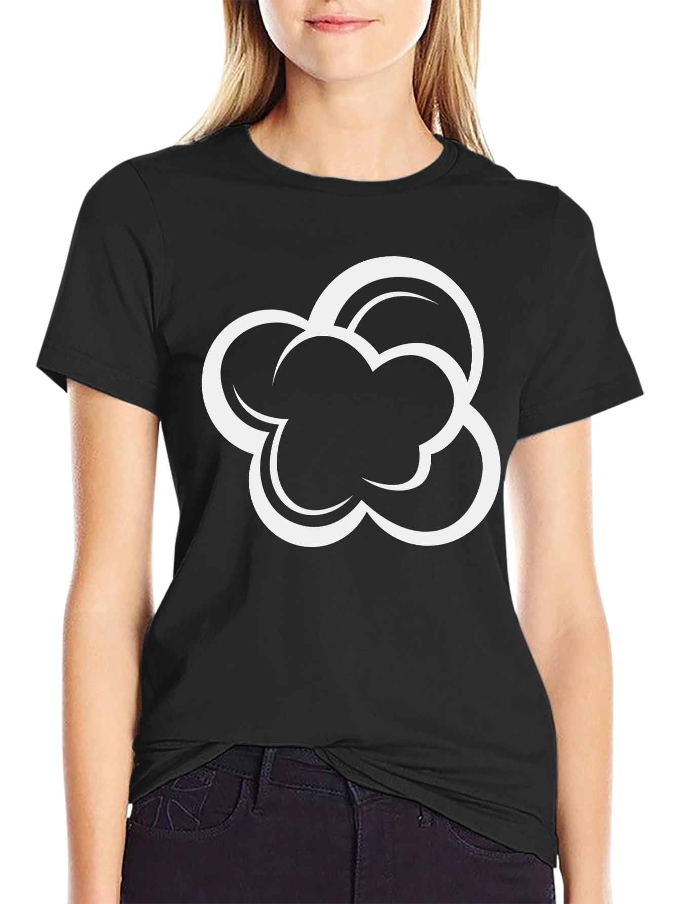 Abstract Cloud T-Shirt - Modern Graphic Tee