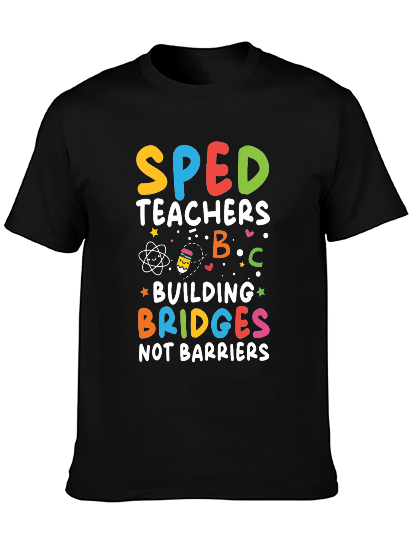 SPED Teachers Building Bridges Graphic Tee